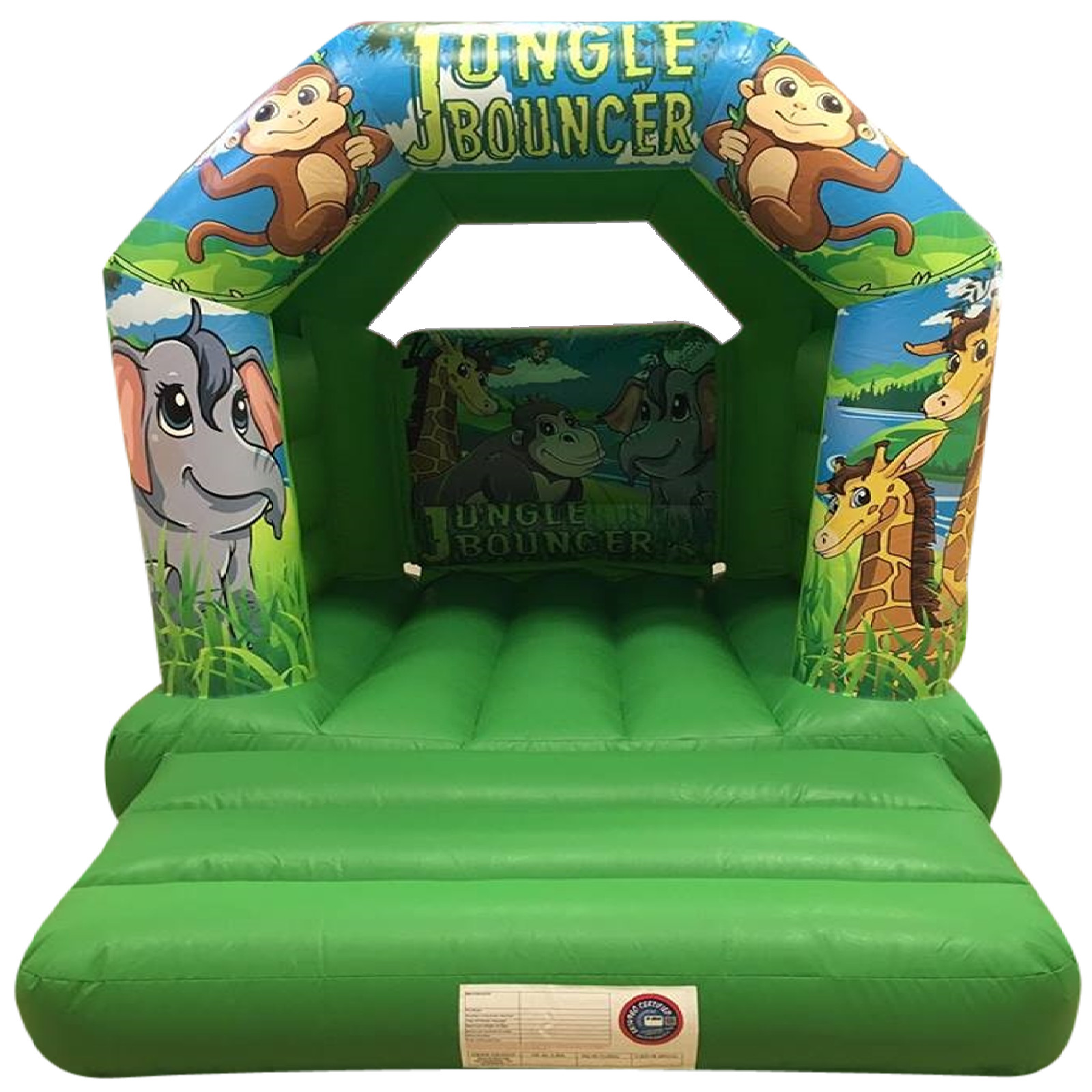 the range bouncy castle