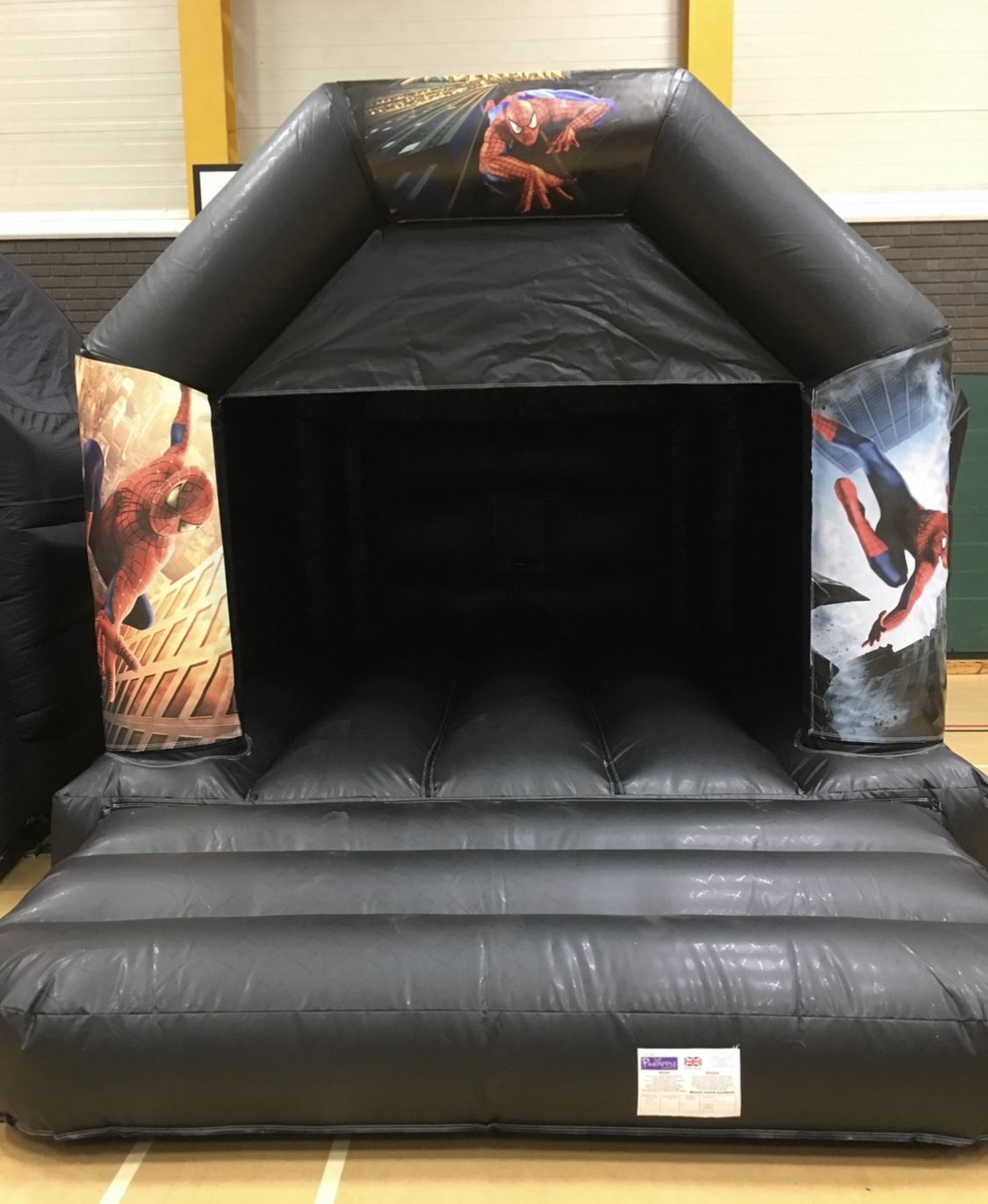 spiderman bouncy castle hire