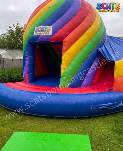 Rainbow Bubble Combi Castle SBC247