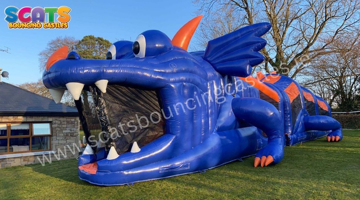 50ft Blue Dragon Obstacle Course - SBC129