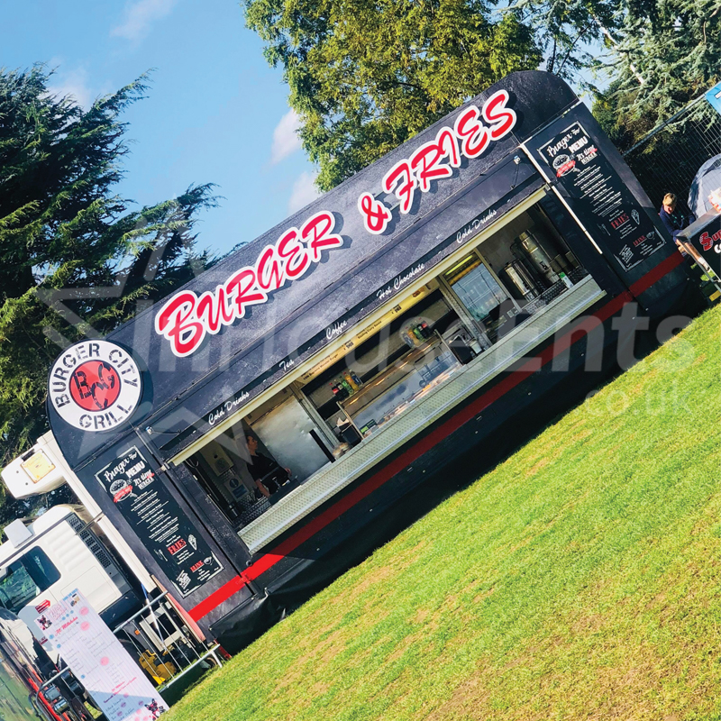 burger van for sale with pitch swansea