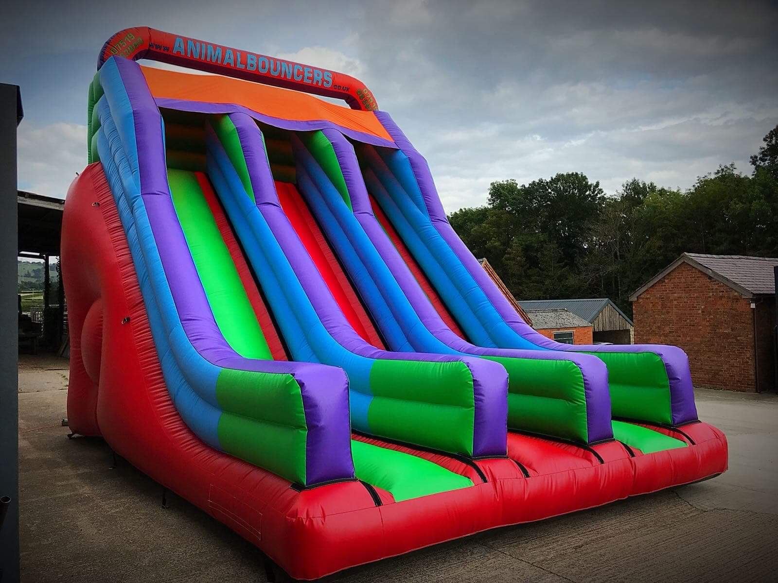 adult inflatable park
