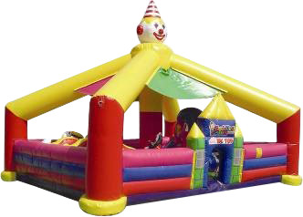 jumping castle at makro