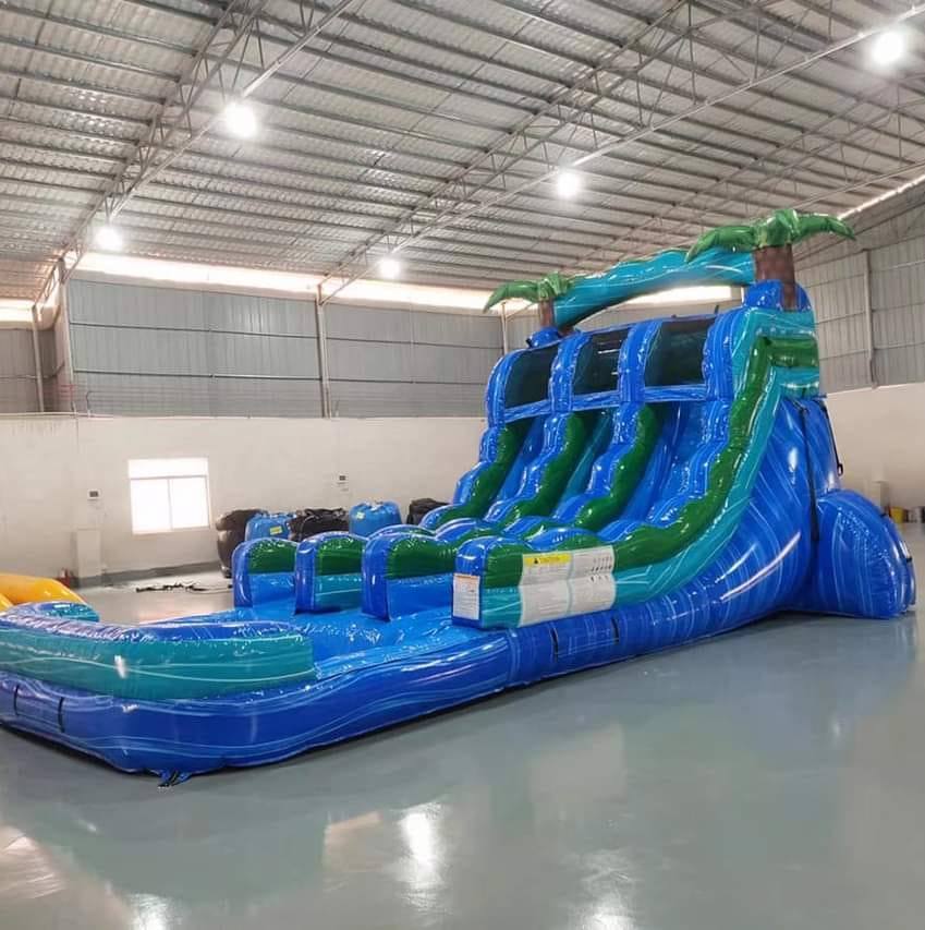 16Ft Dual Lane Island Drop Party Rental in Opelousas