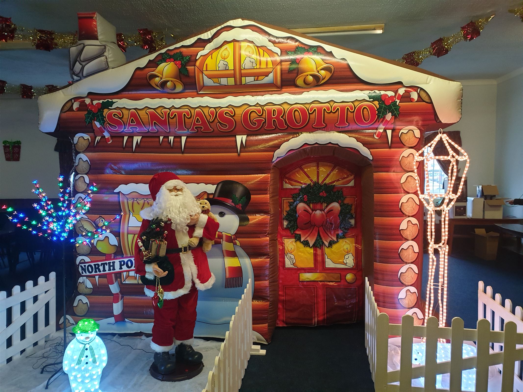 Santa's Grotto Hire Bouncy Castle Hire in Mansfield, Nottingham