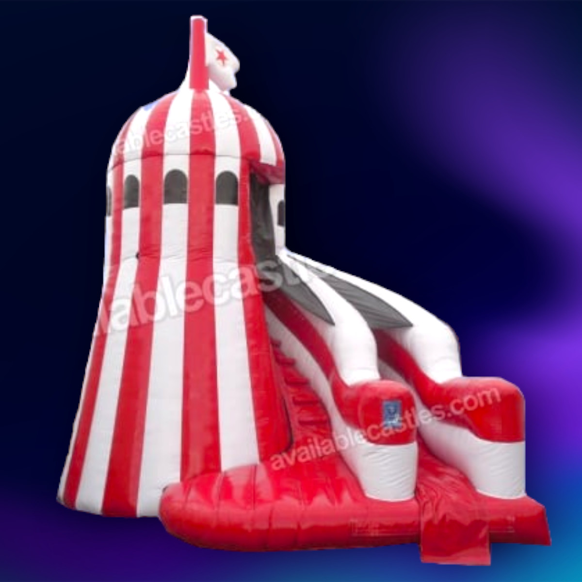inflatable-helter-skelter-slide-nottingham-derby-chesterfield