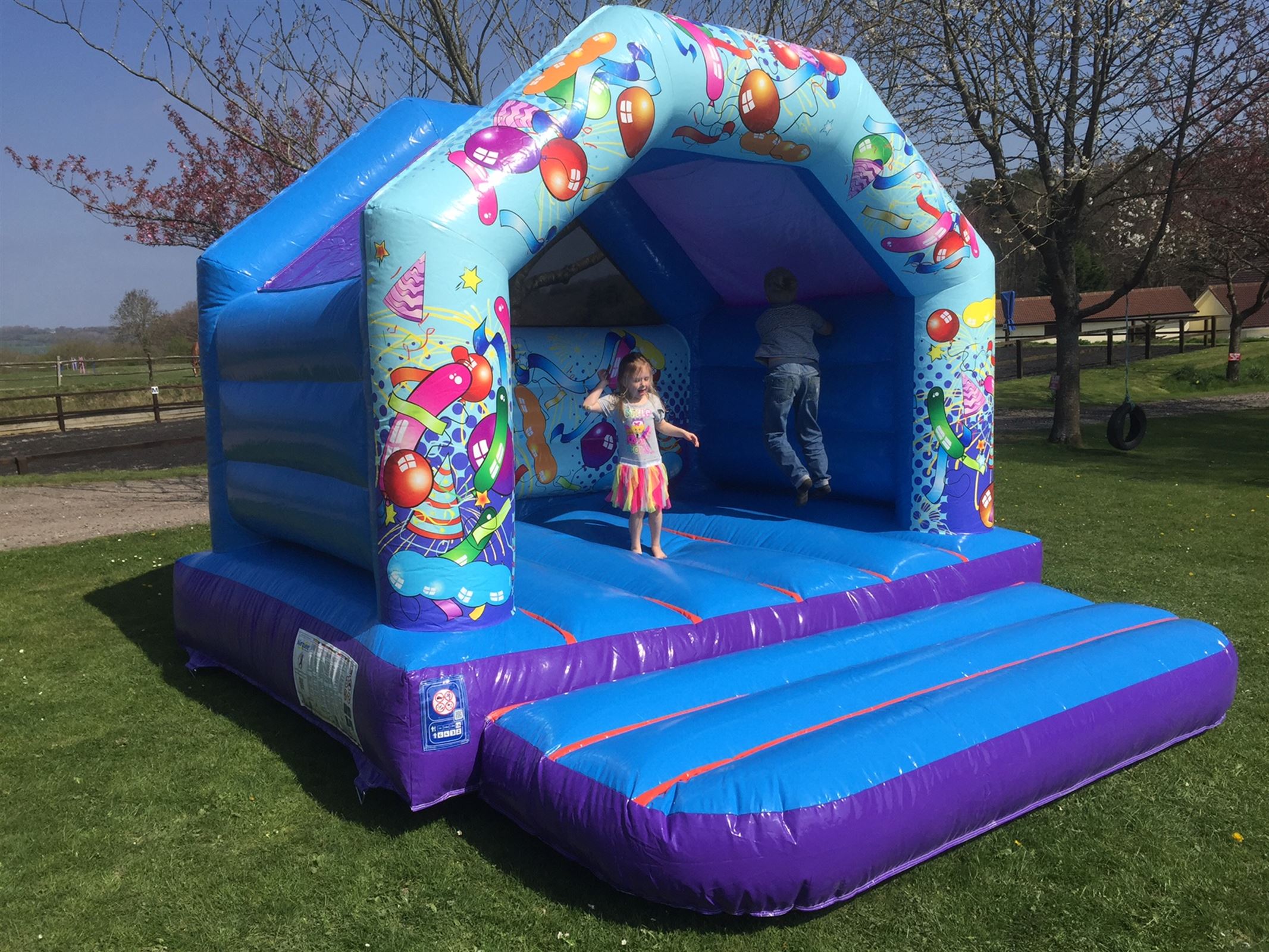 bouncy castle package hire