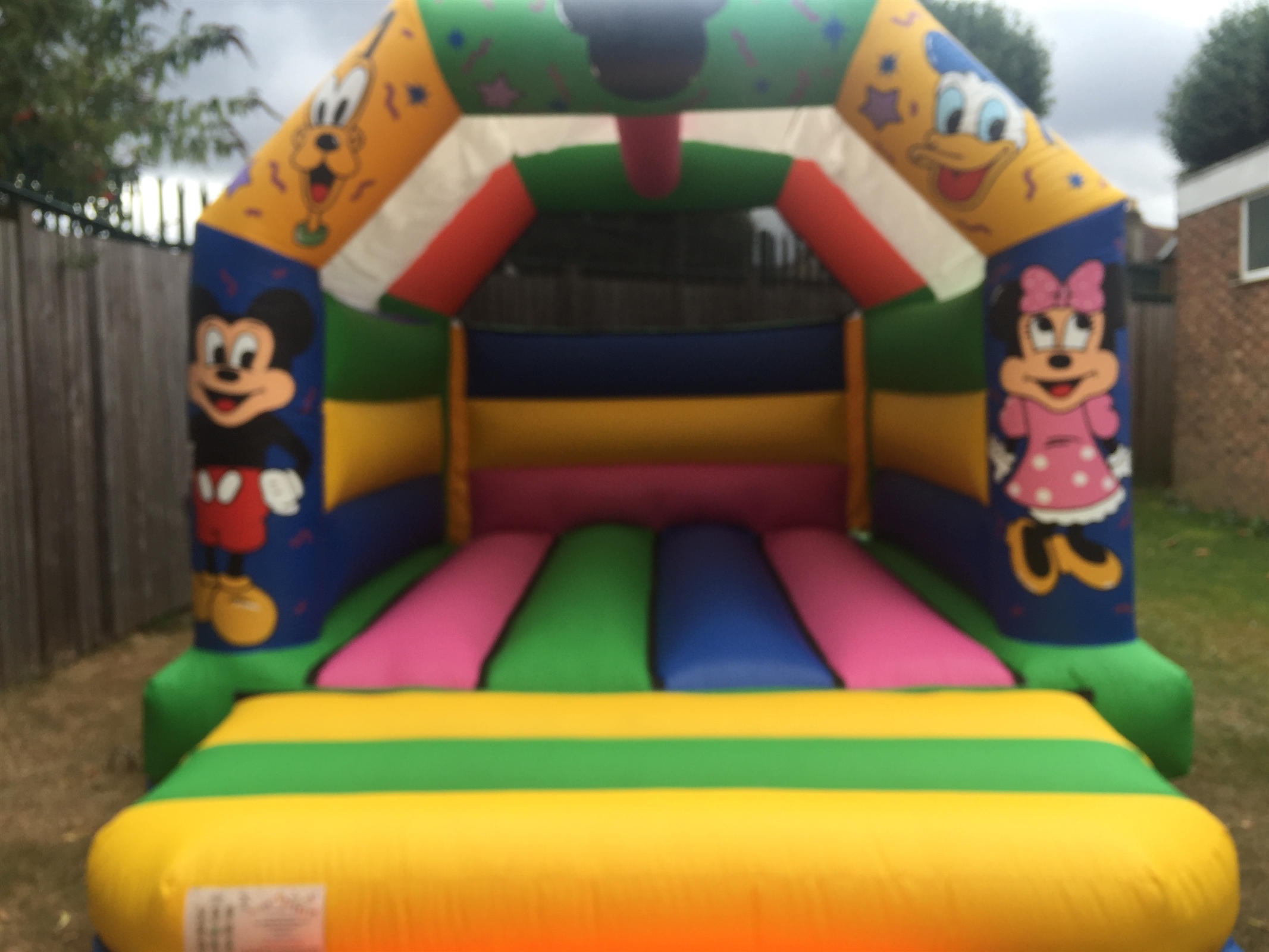 child's bouncy castle