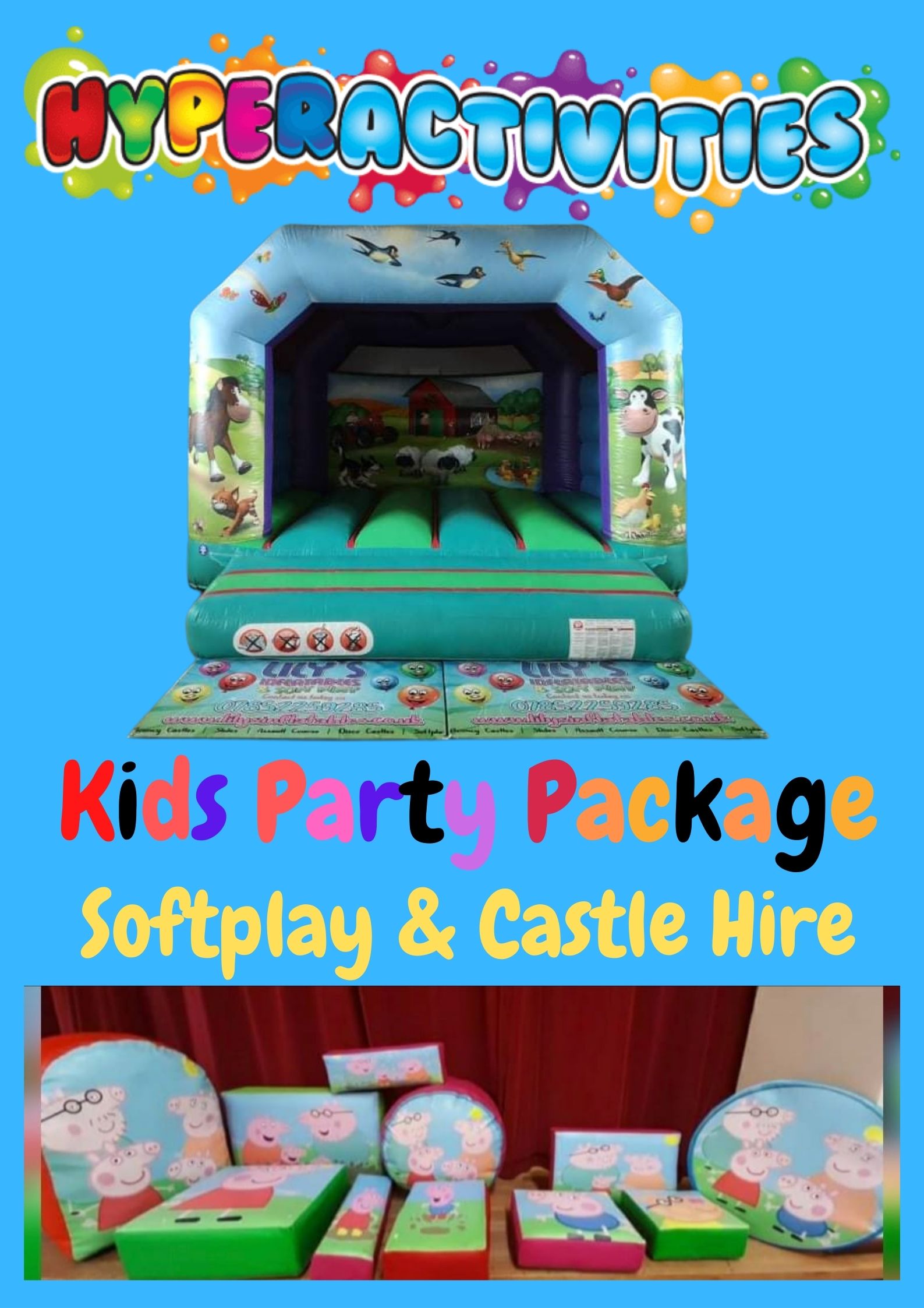 Party Packages (Soft Play) Bouncy Castle Hire in Norfolk, Norwich