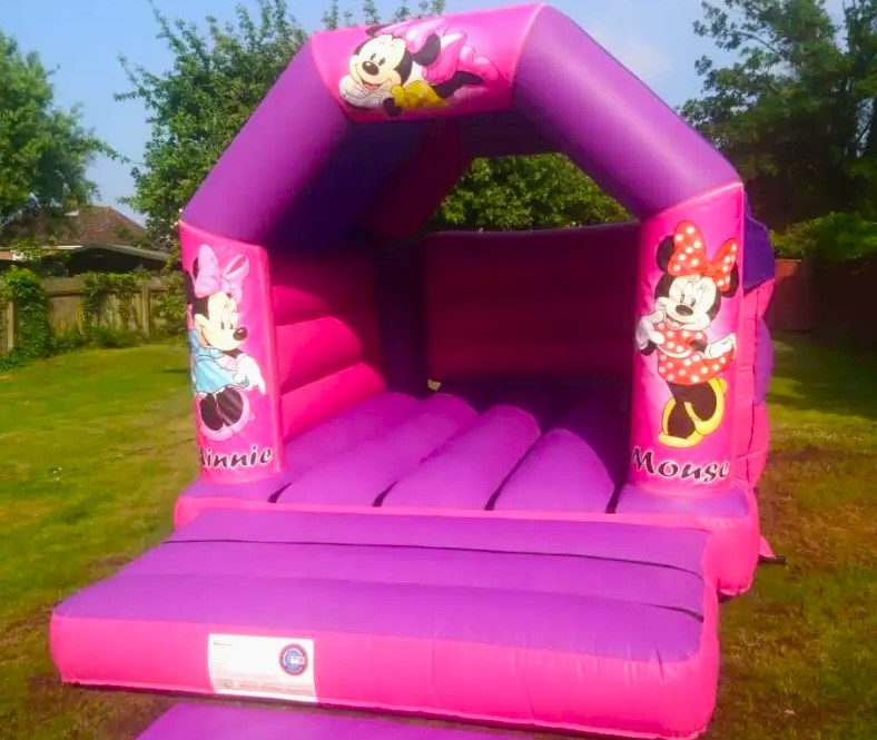 Kings Bouncy Castle Hire Cheltenham Minnie Mouse bouncy castle hire