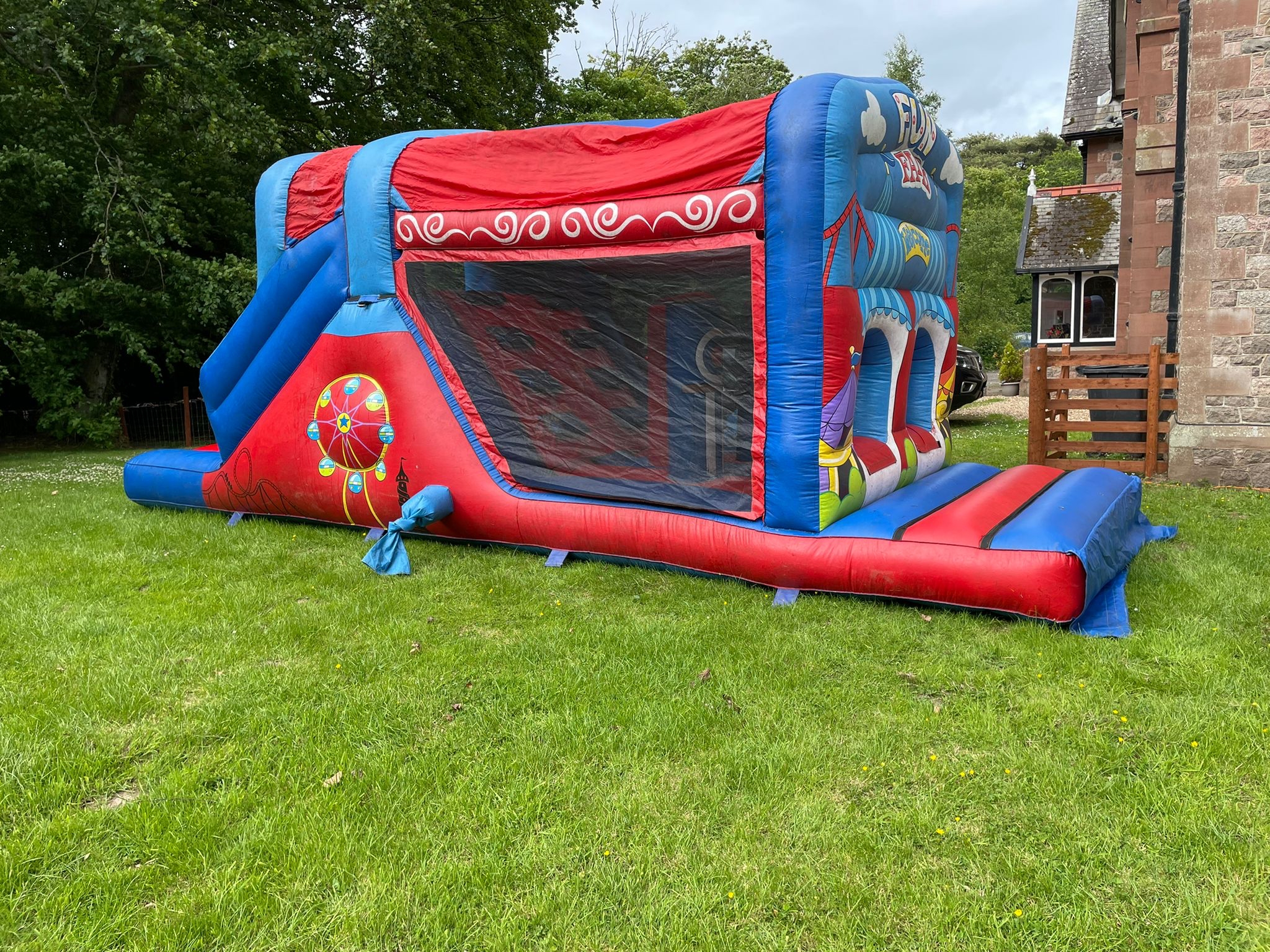 Inflatable Assault Course Best Bouncy Castle Hire service in Cumbria