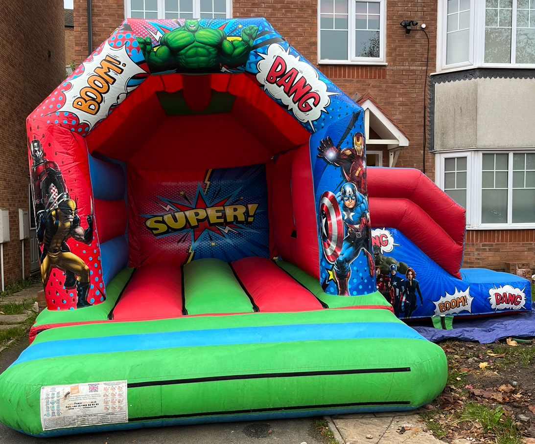 Slide Combi Bouncy Castle Hire West Midlands