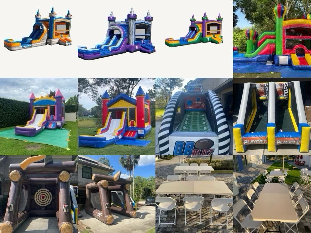 Bounce Houses and Combos with Slides - Hire in Fl | Platinum Partners ...
