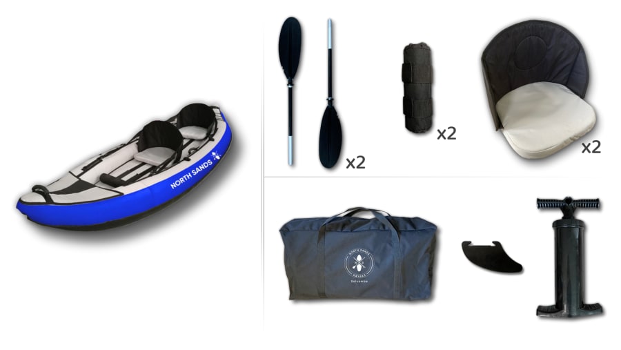 Inflatable Kayaks Paddle board and kayak hire in Malborough, Kingsbridge, South
