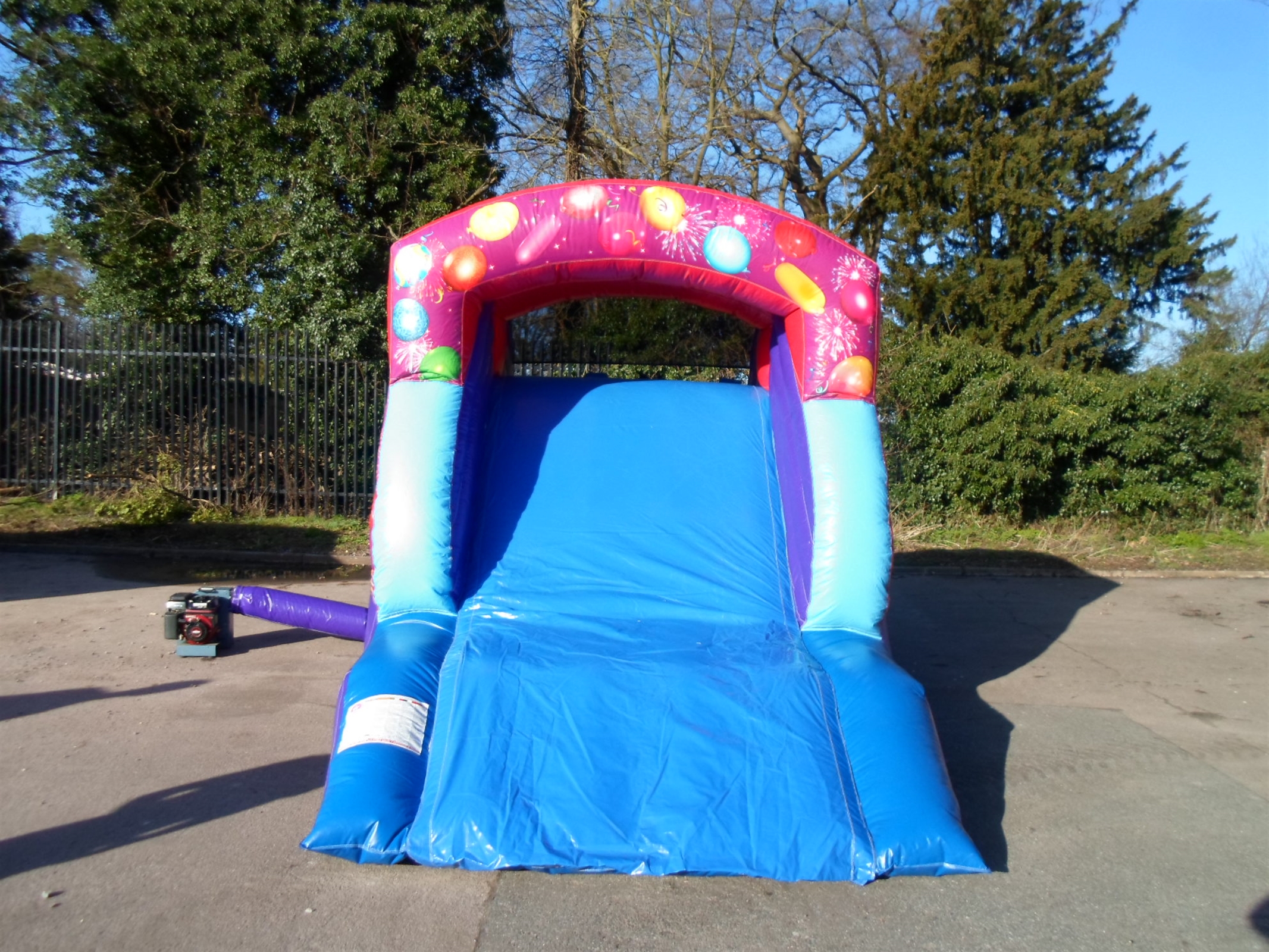 Celebrations 6ft Platform Up and Over Bouncy Castle Best Inflatable