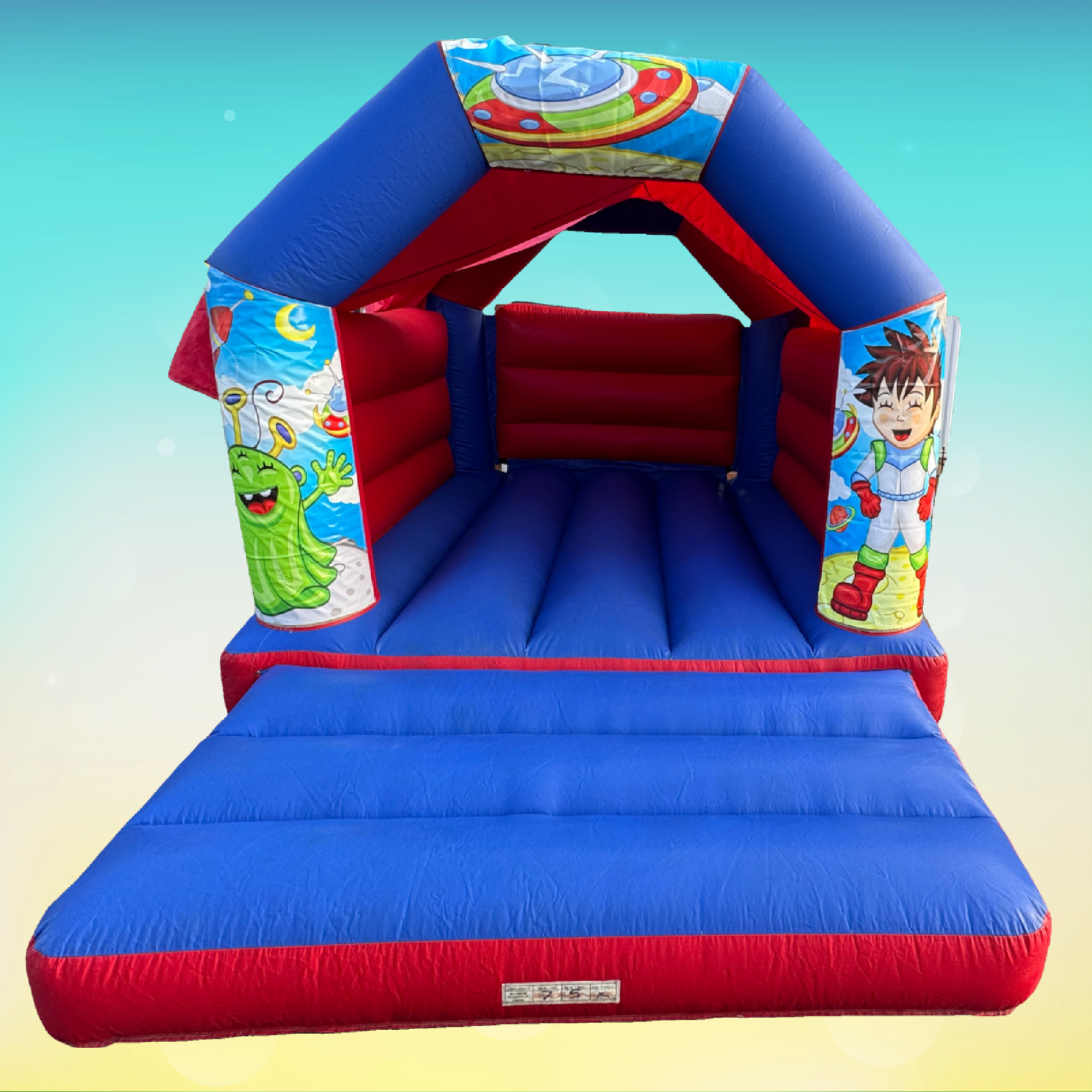 Spaceman 12ft 15ft Bouncy Castle - bouncy castle hire Birmingham
