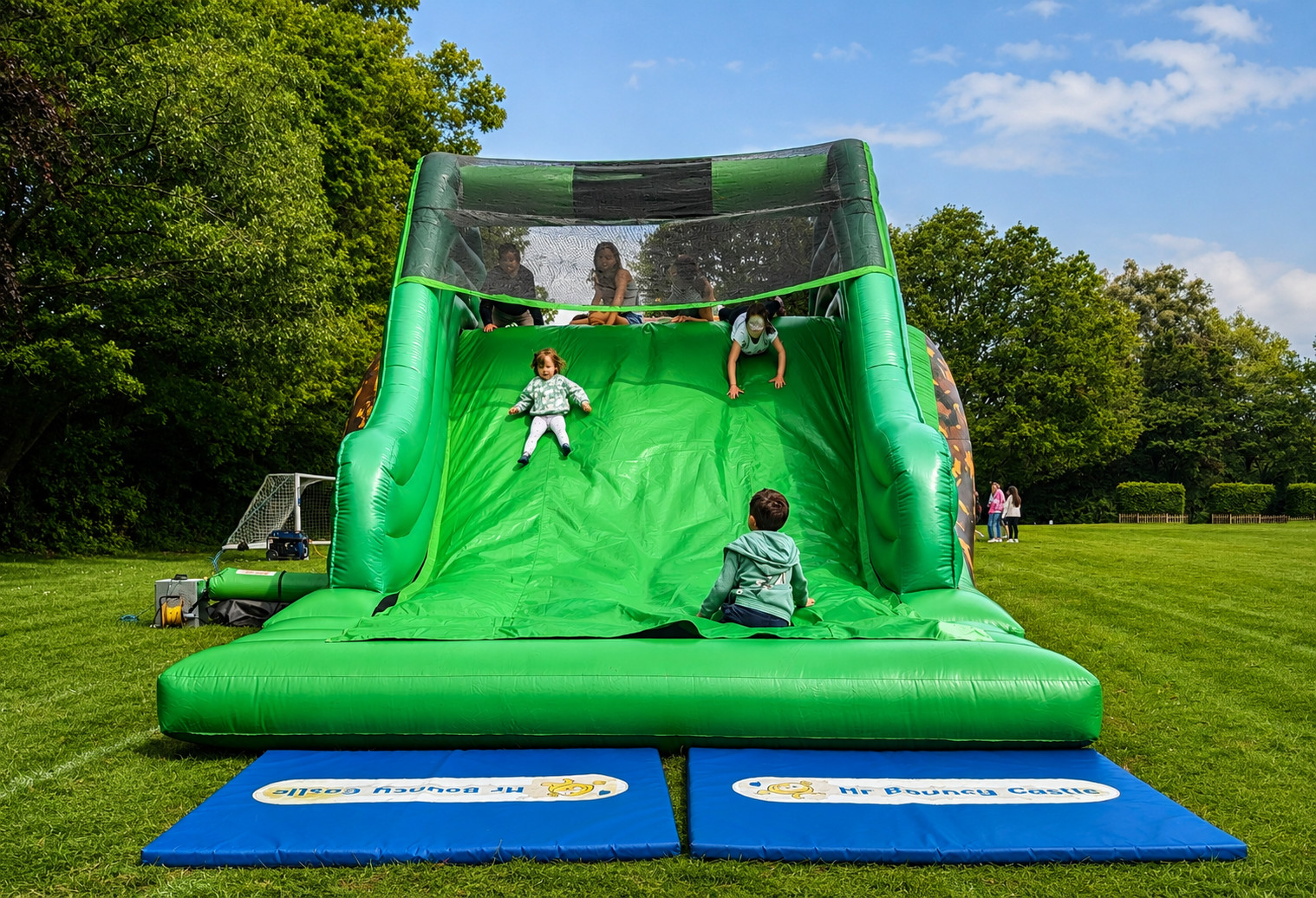 Santa Assault Course Army Assault Course Hire | Mr Bouncy Castle