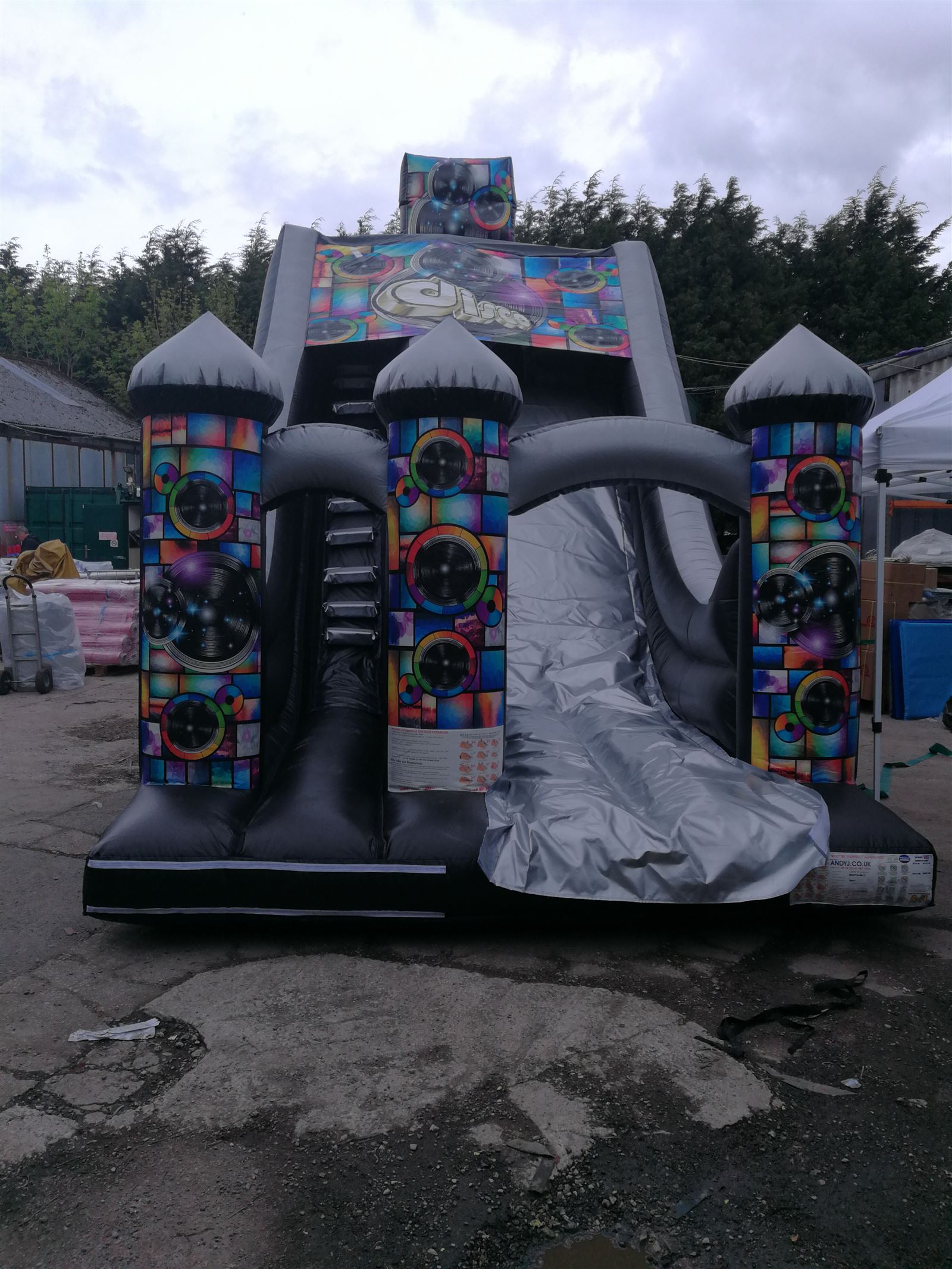 Bouncy Castle With Slides - Bouncy Castle & Inflatables 