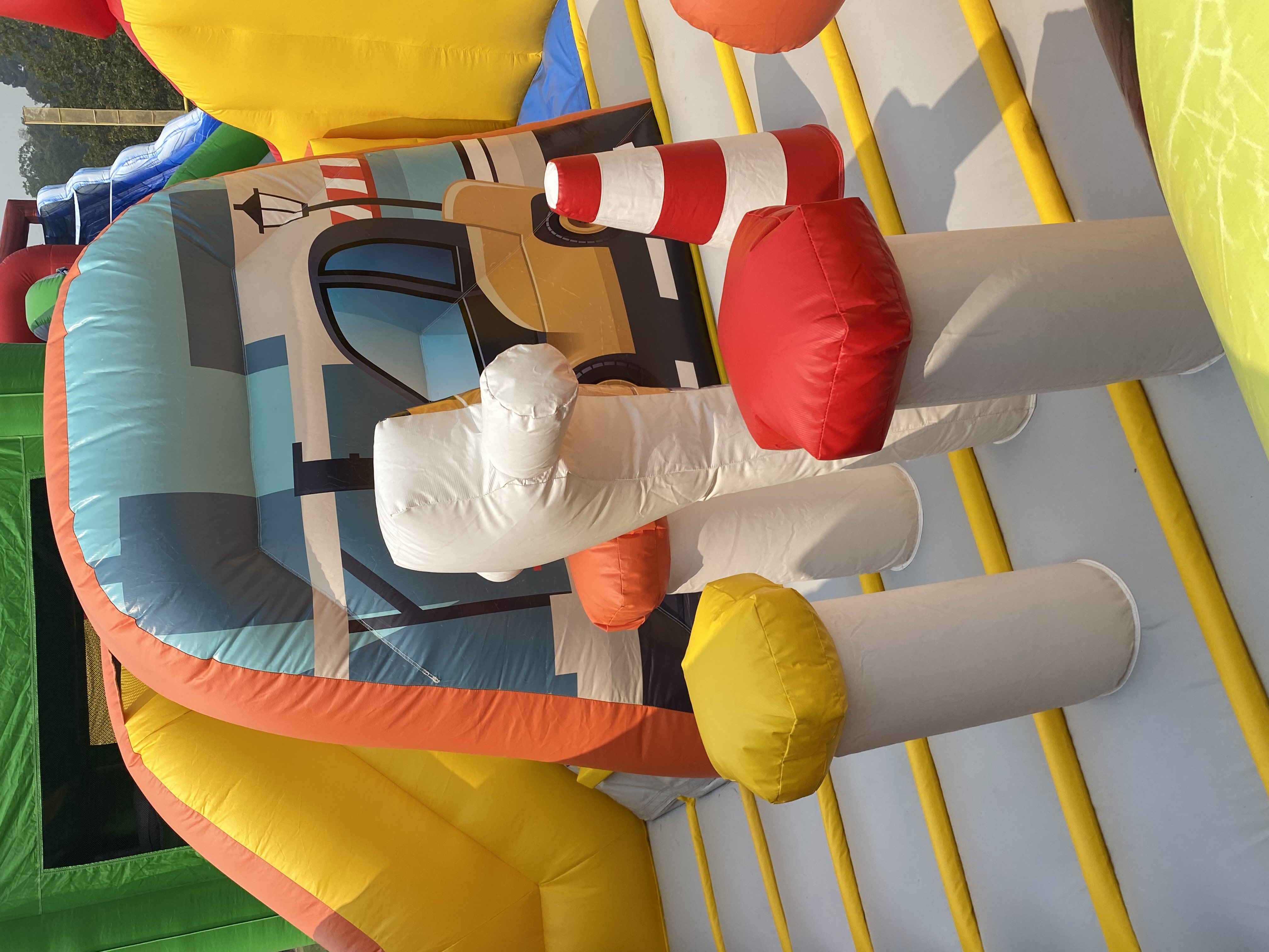 Little Builder's Toddler Town Jumper combo unit for rent Sacramento.