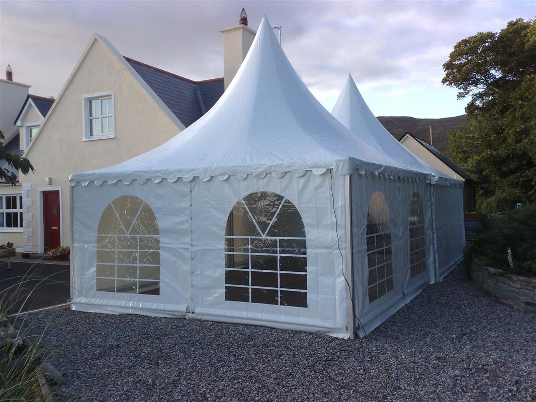 Pagoda Style Tents Marquee Hire in Mayo, Ballina, Castlebar Westport