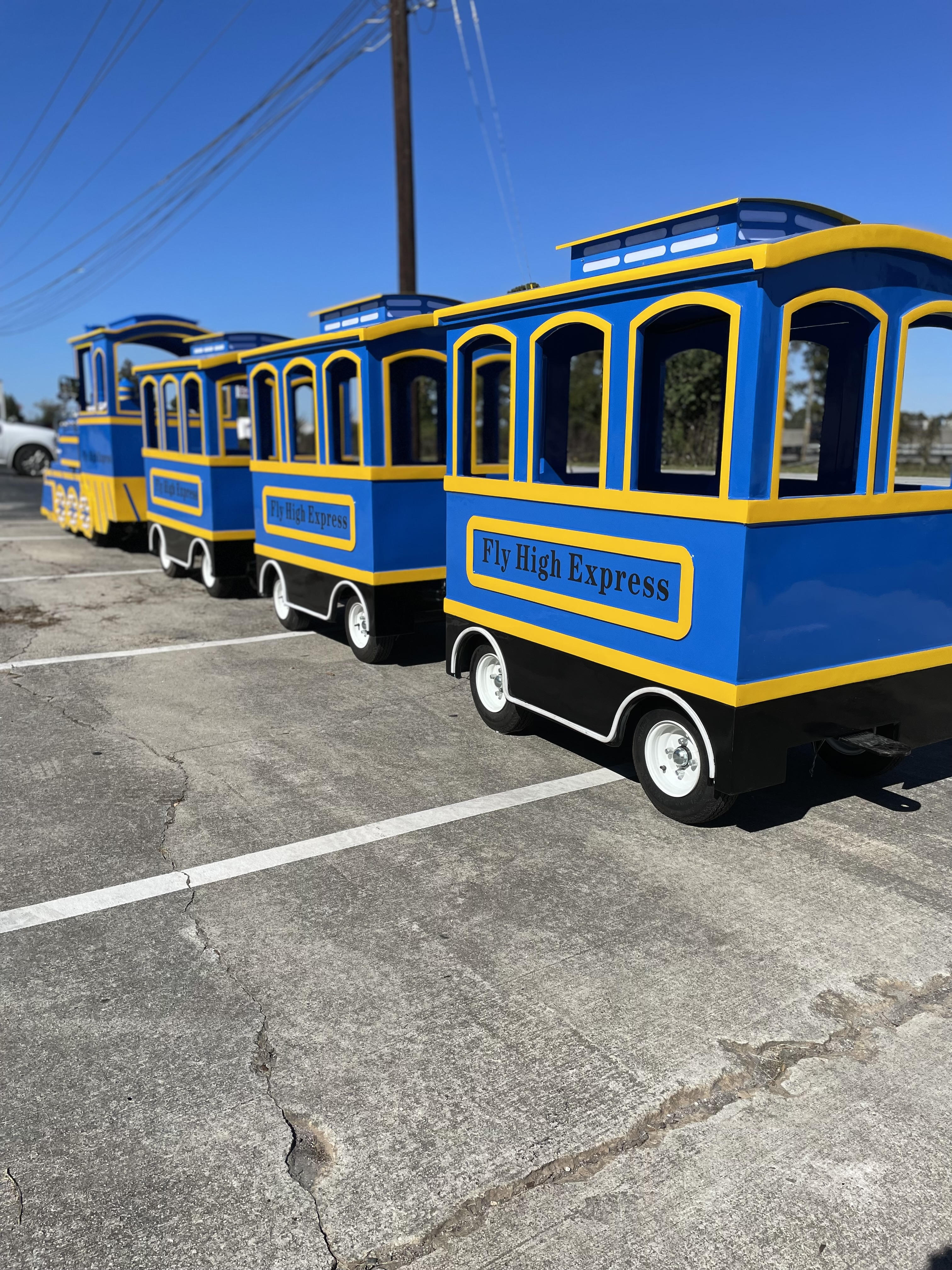 Trackless Train - Bounce House Rental in Atlanta