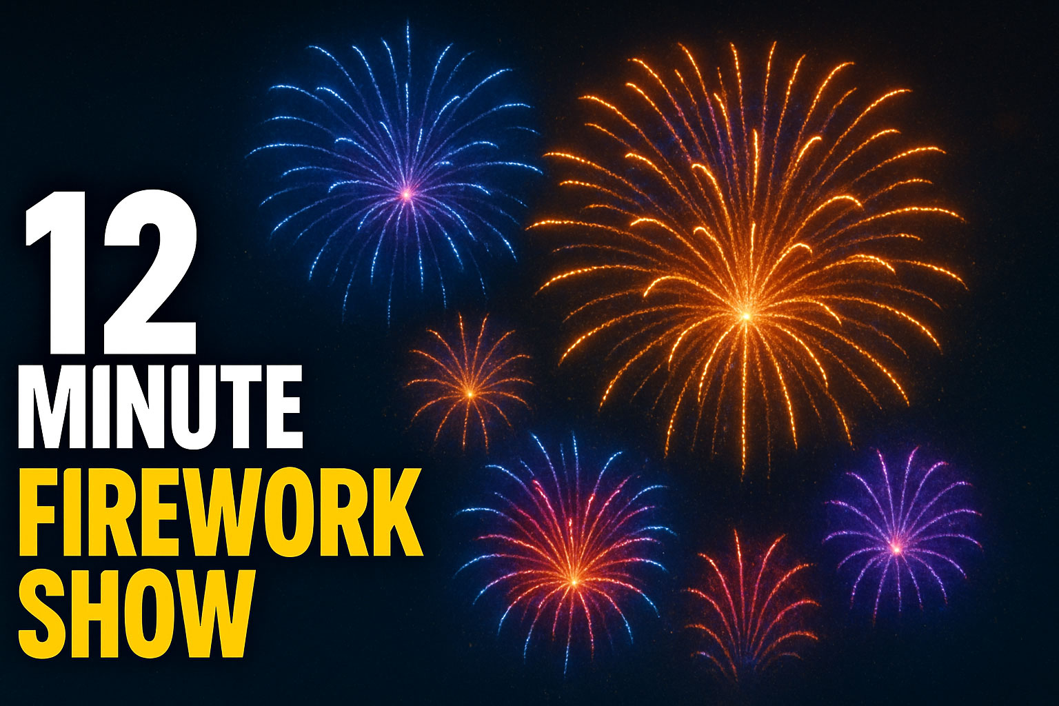 12 Minute | 3 Position | Firework Display | PyroMusical