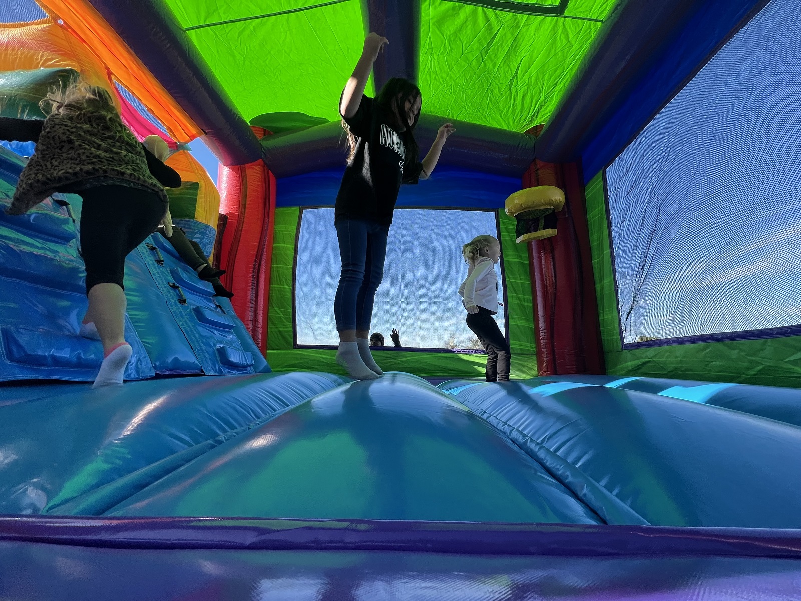 XL Wet/Dry Combo Bouncer/two lane slide Bounce House Rentals in Azle