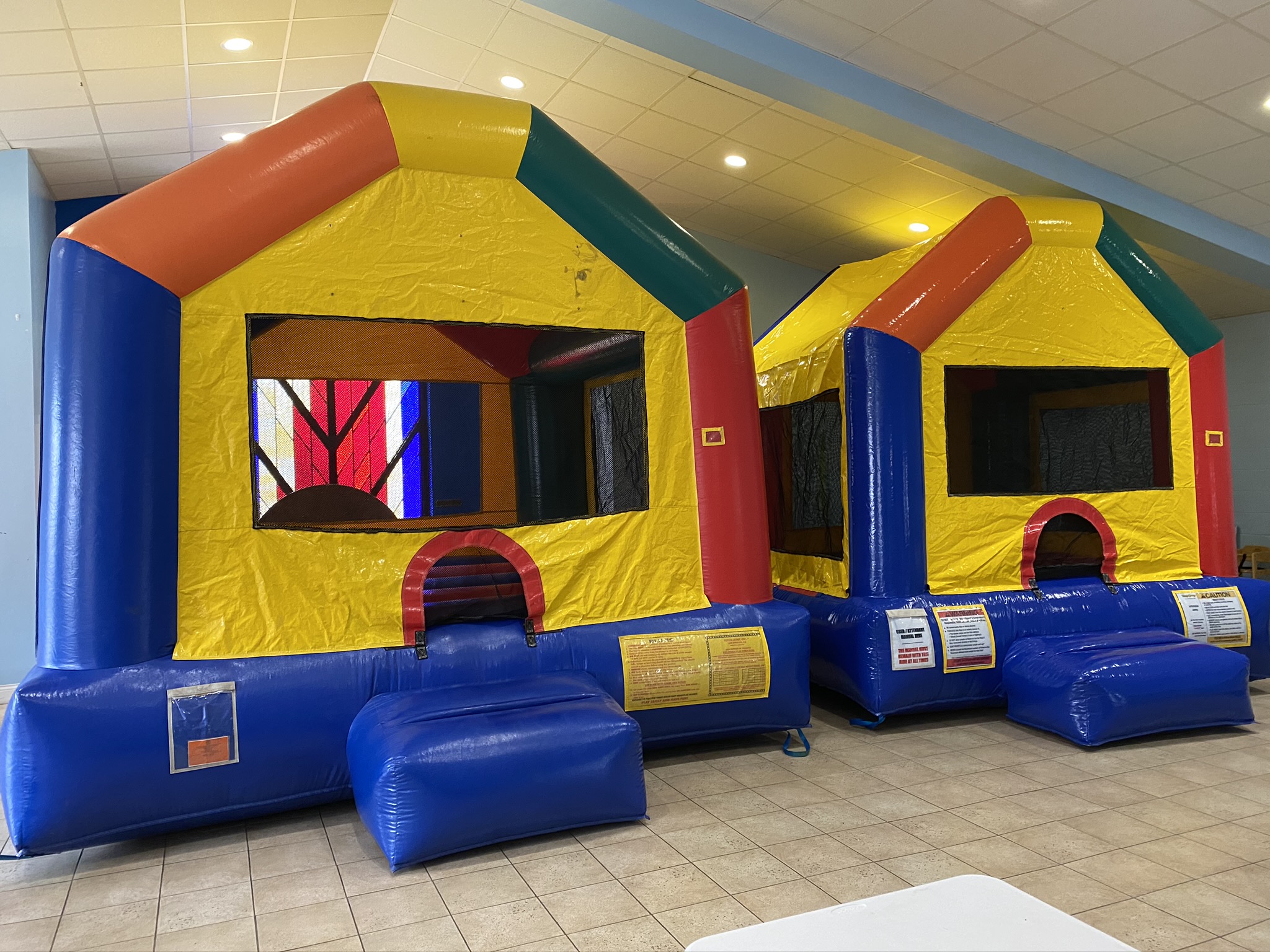 bounce house rental with generator