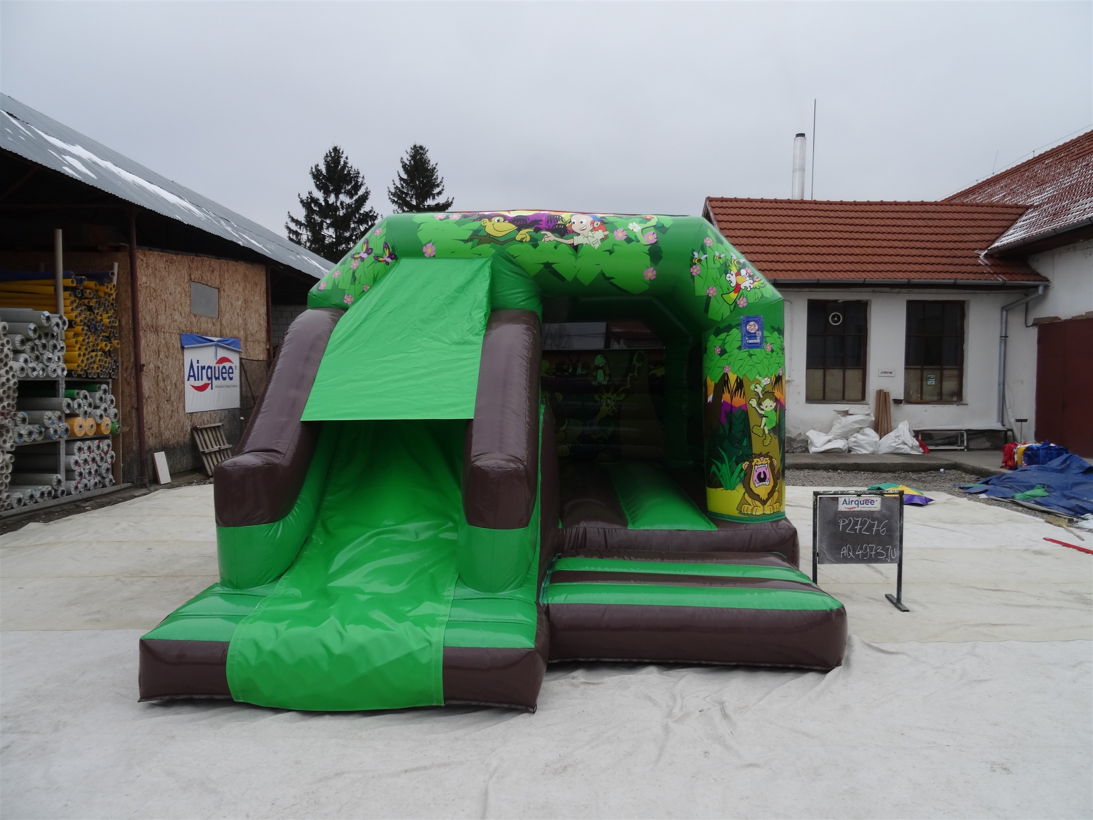 first bouncy castle