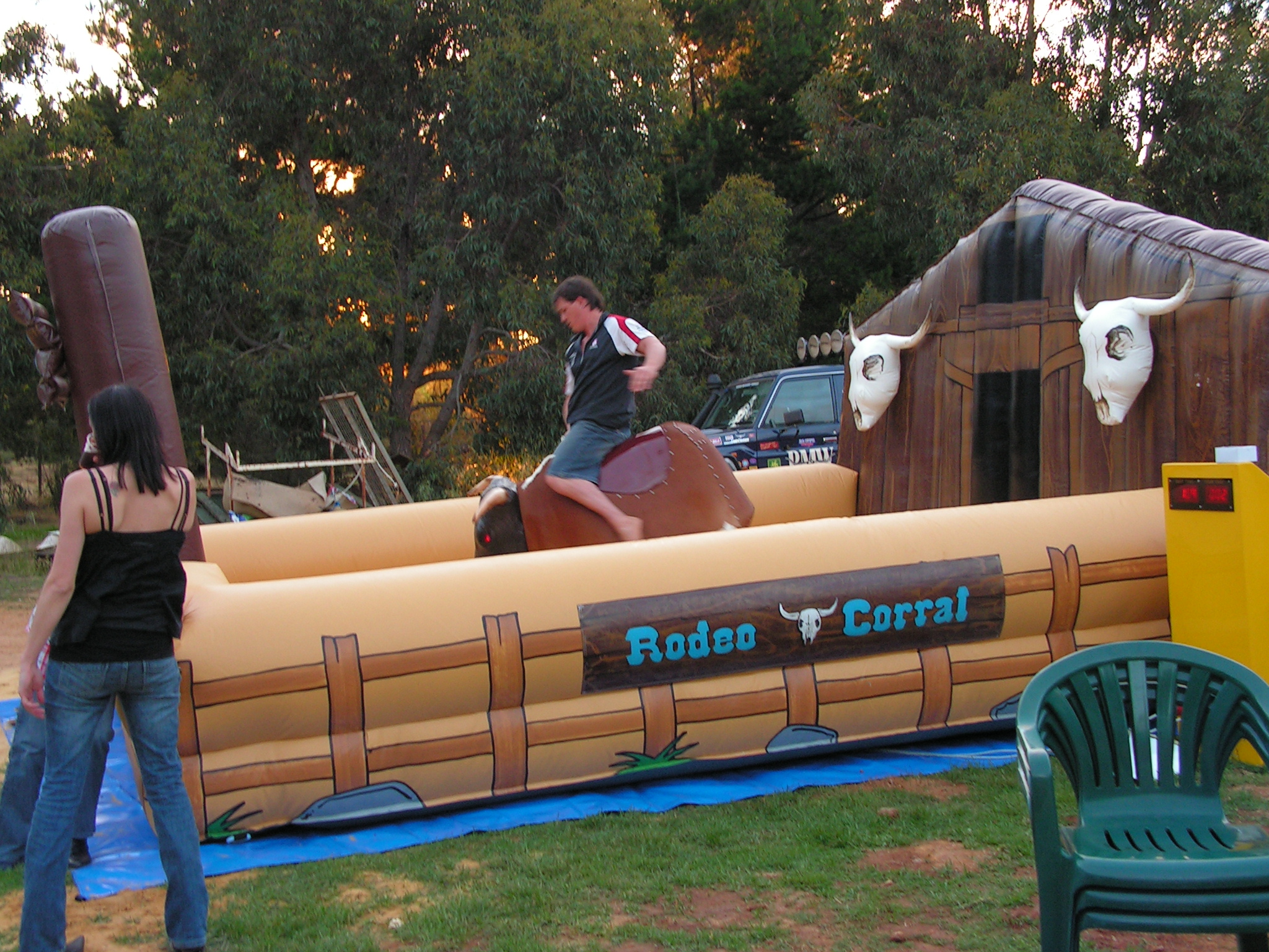 Mechanical Bucking Bull Amusement Ride Hire in Perth