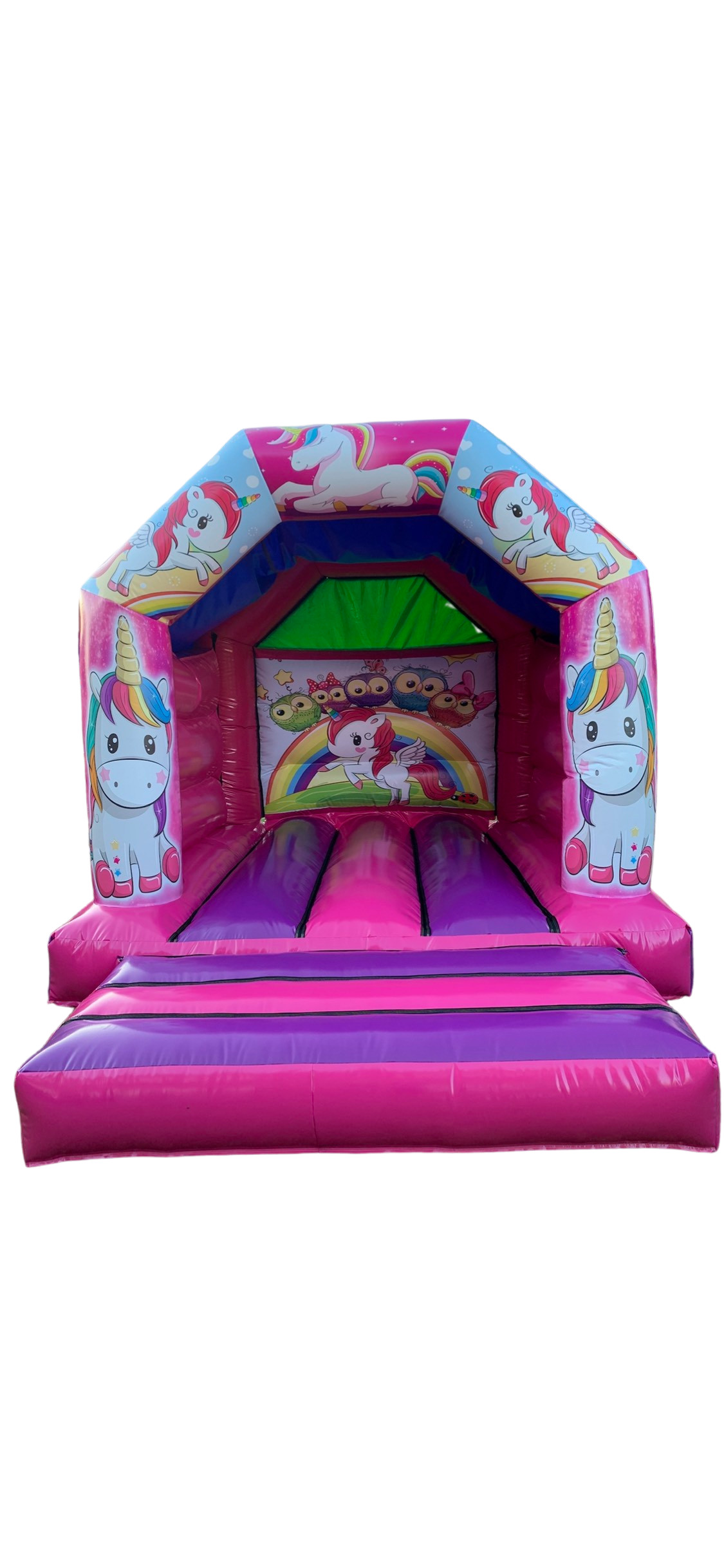 10x12 Unicorn Bouncy Castle Hire in Liverpool, Widnes, St Helens, Wirral