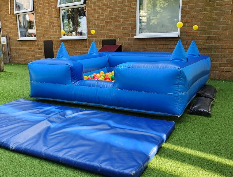 Inflatable Ball Pit Blue Bouncy Castle & Soft Play Hire in Abingdon