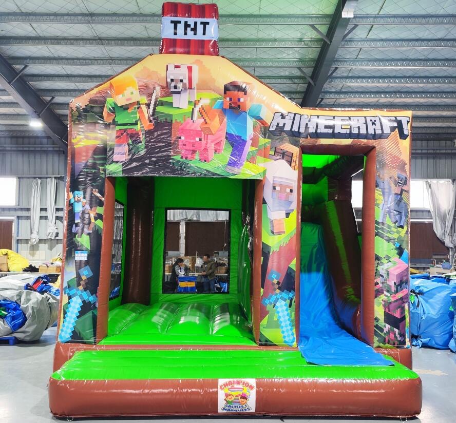 Minecraft Combi - Bouncy Castle and Marquee hire in Clare, Limerick and ...