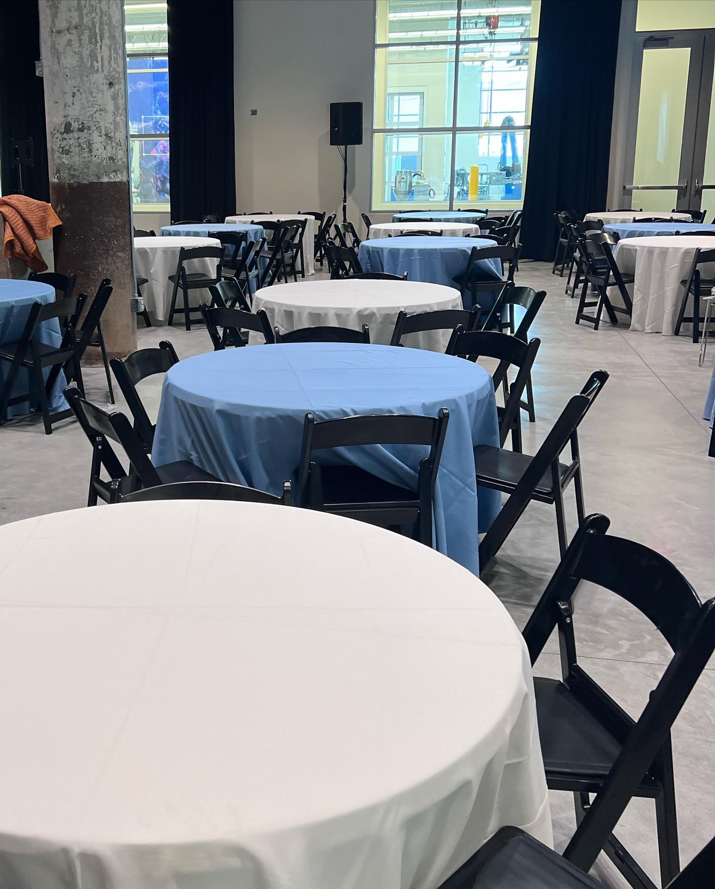 Black Resin Chairs Table & Chair Rentals in Detroit & Surrounding Areas