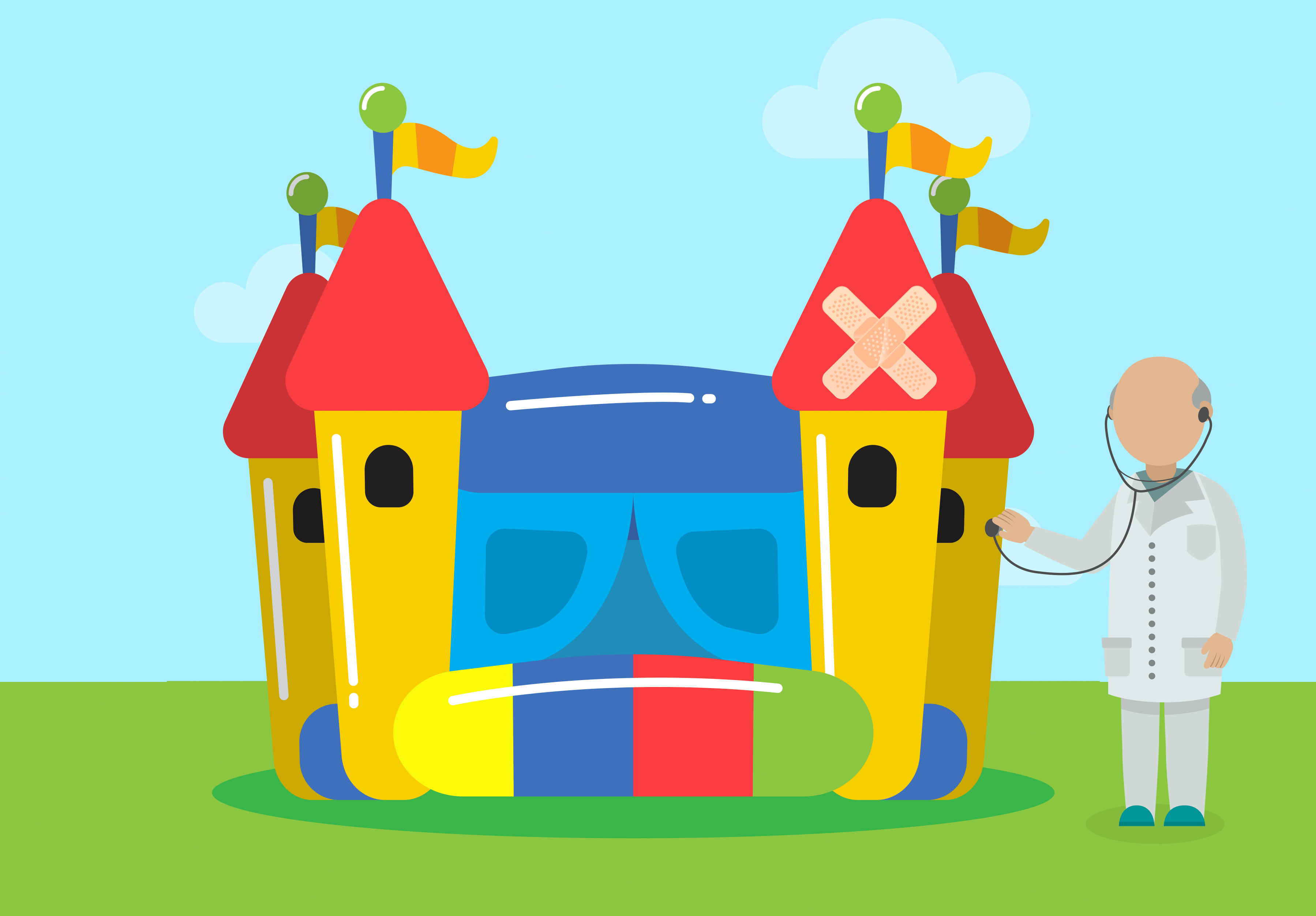 How do you maintain your bouncy castles? - Start A Bouncy Castle Hire  Business in United Kingdom, Europe , Australia, New Zealand, USA