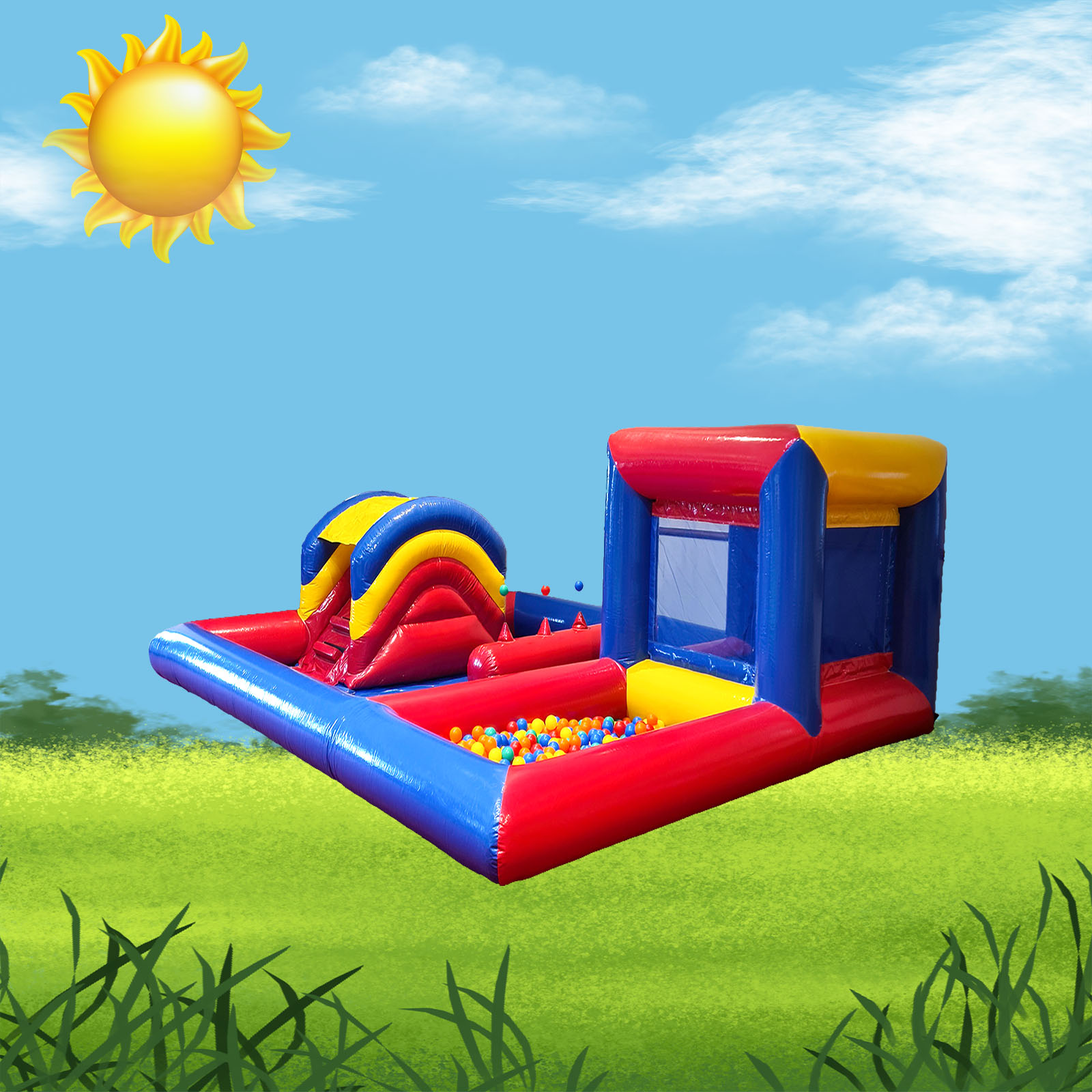 Blow Up Princess Castle Inflatable Princess Castle Little Tikes