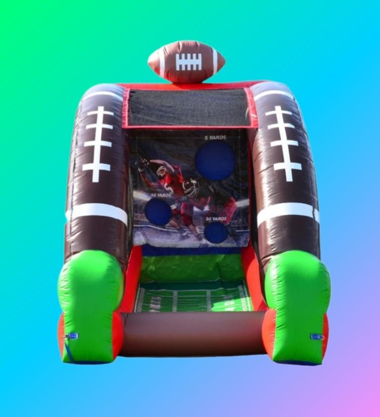 Football Challenge - Bounce House and Waterslide Rentals in Godley ...