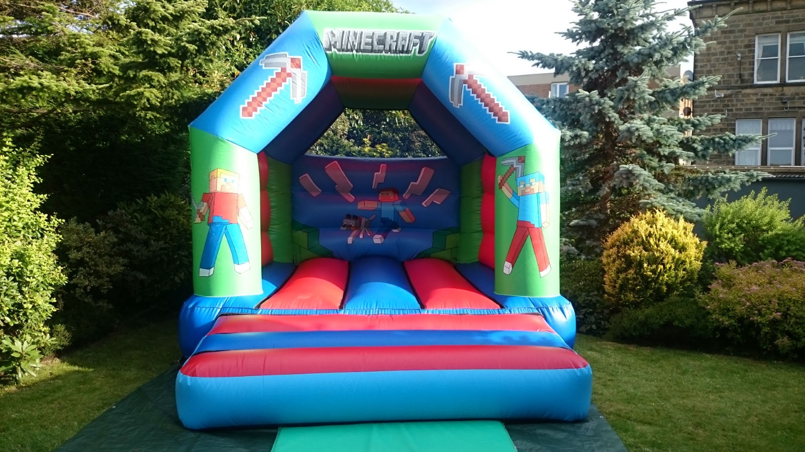 minecraft bouncy house