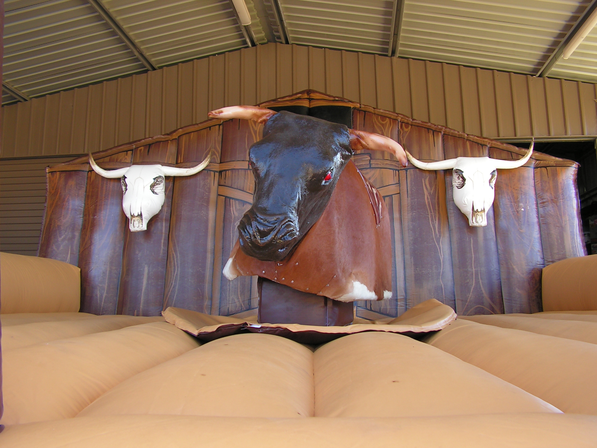 Mechanical Bucking Bull Amusement Ride Hire in Perth