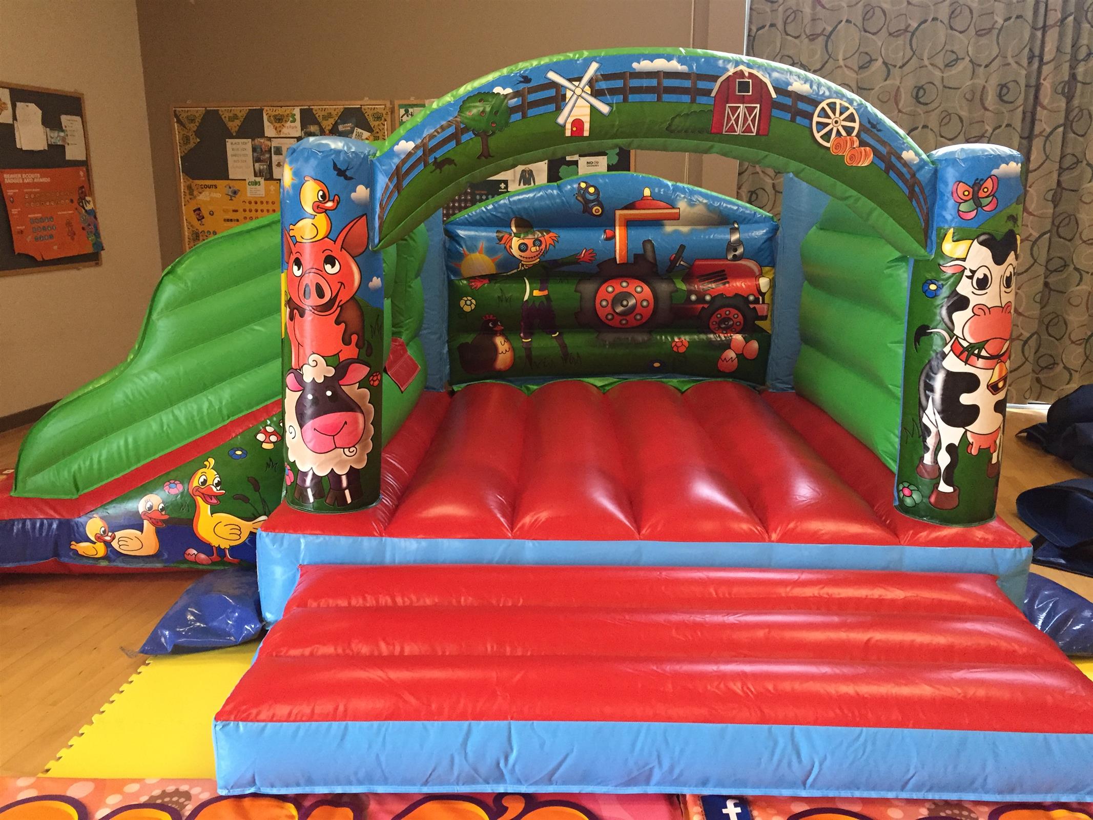 child's bouncy castle