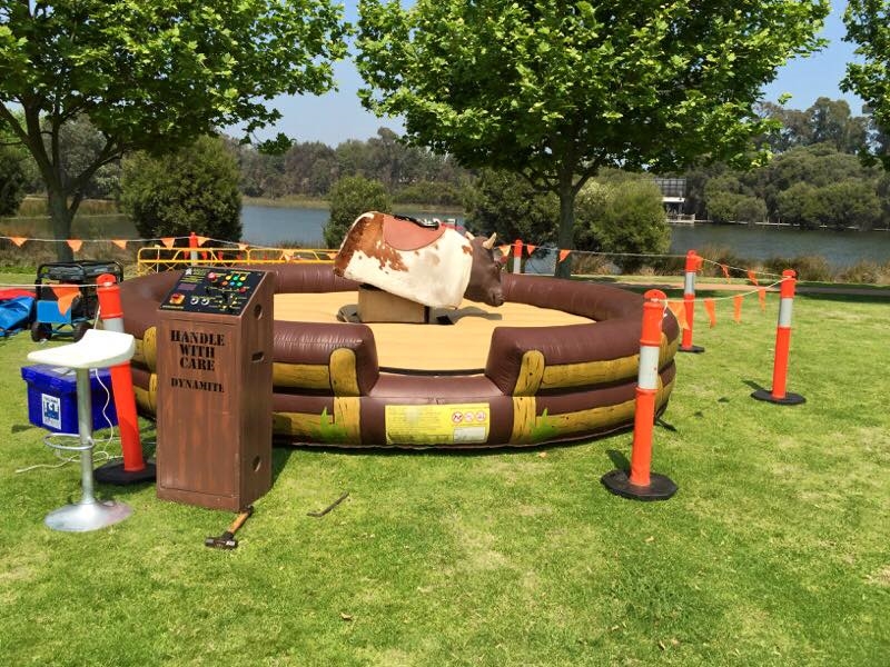 Mechanical Bucking Bull Hire in Perth | Castles WA