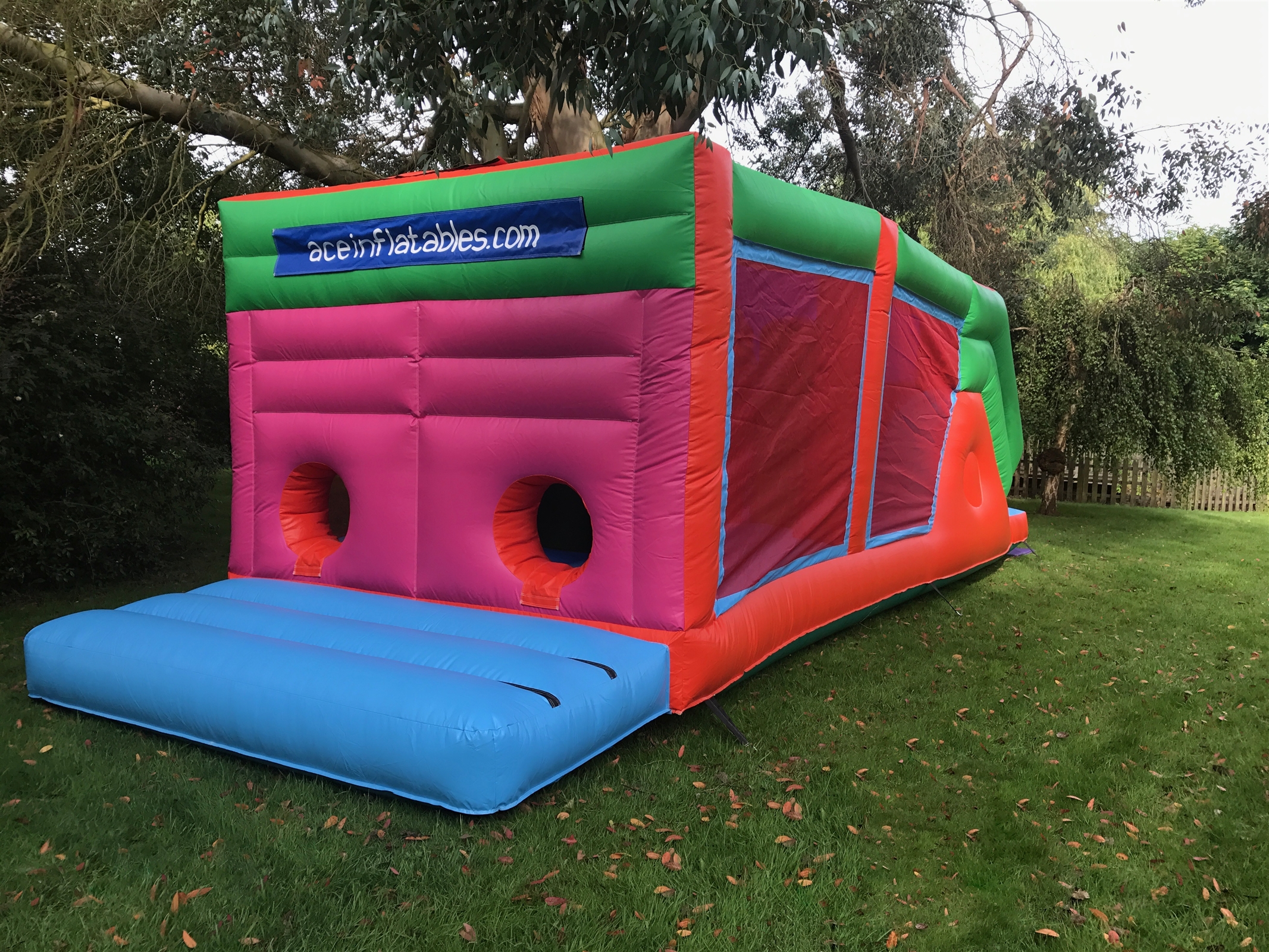 Ace Inflatables 30ft Rainbow Fun Run