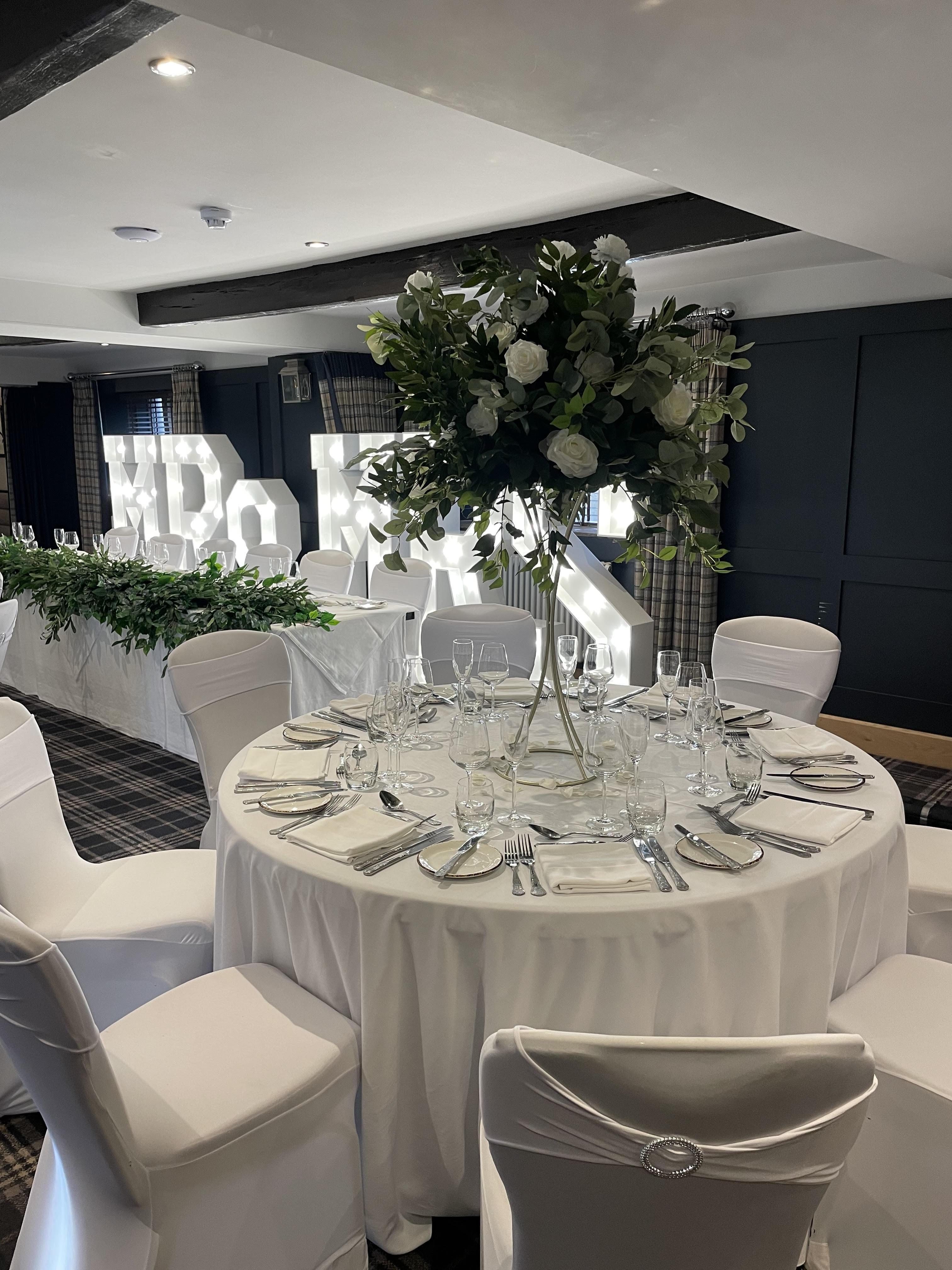 Table Decoration Hire in Chorley