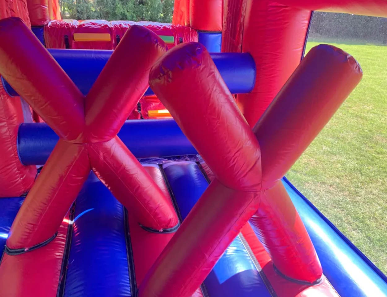 100ft Inflatable Assault Course Hire UK