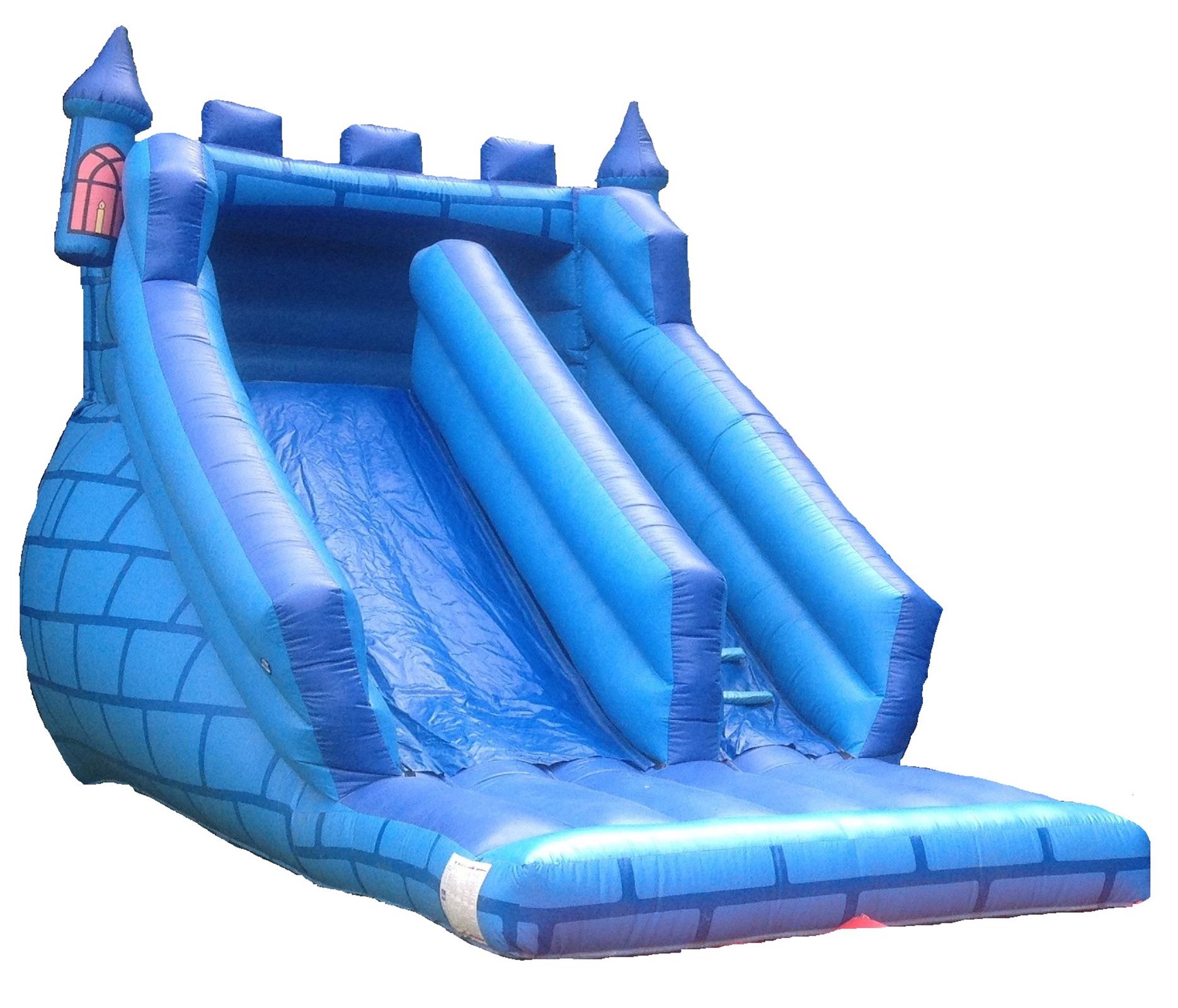 bouncy castles with slides for hire