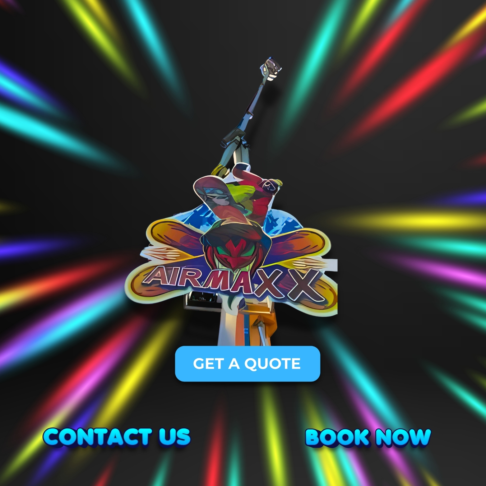 Air Max Extreme Theme Park Ride – Thrilling Adventure at Your Event
