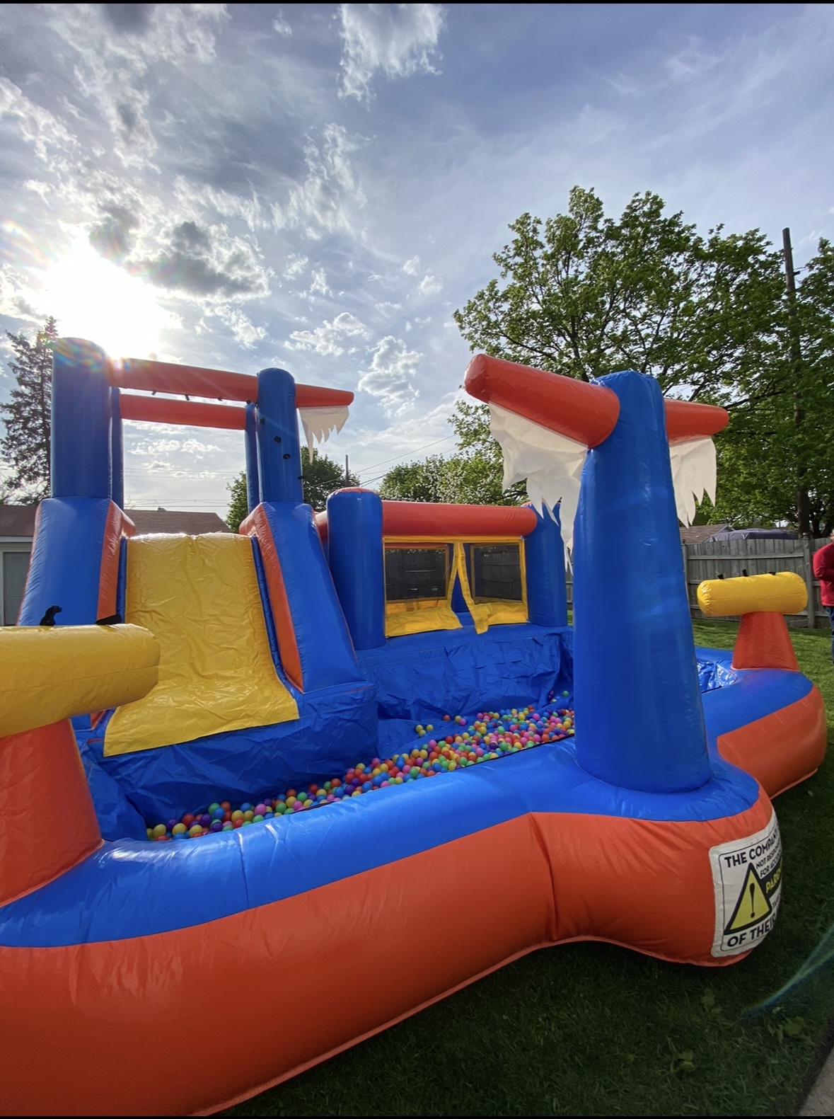 Combo Bounce Houses WET/DRY - Hire in Il | Chocos rentals