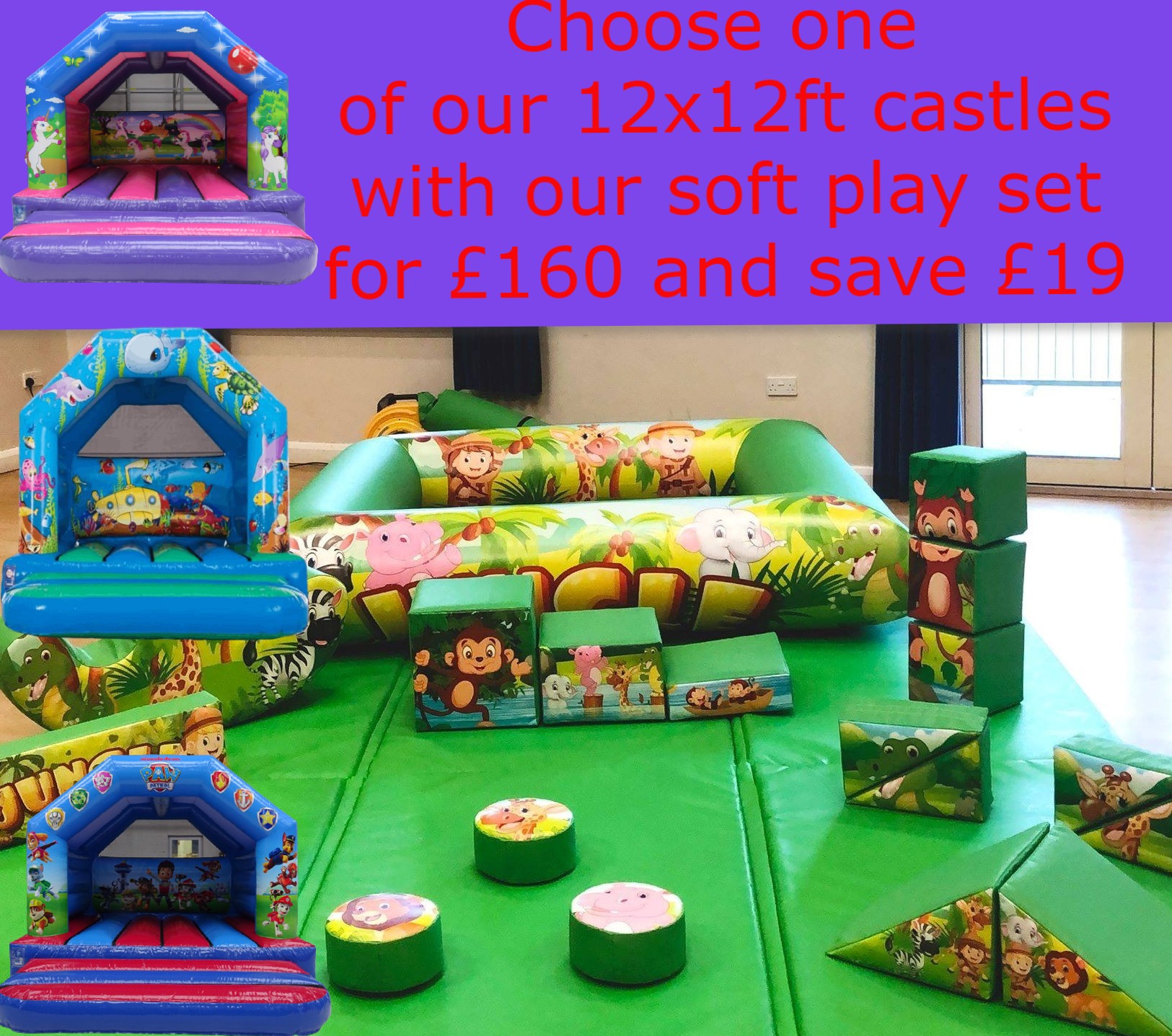 Party Package Hire Northampton, Kettering, Brixworth & More