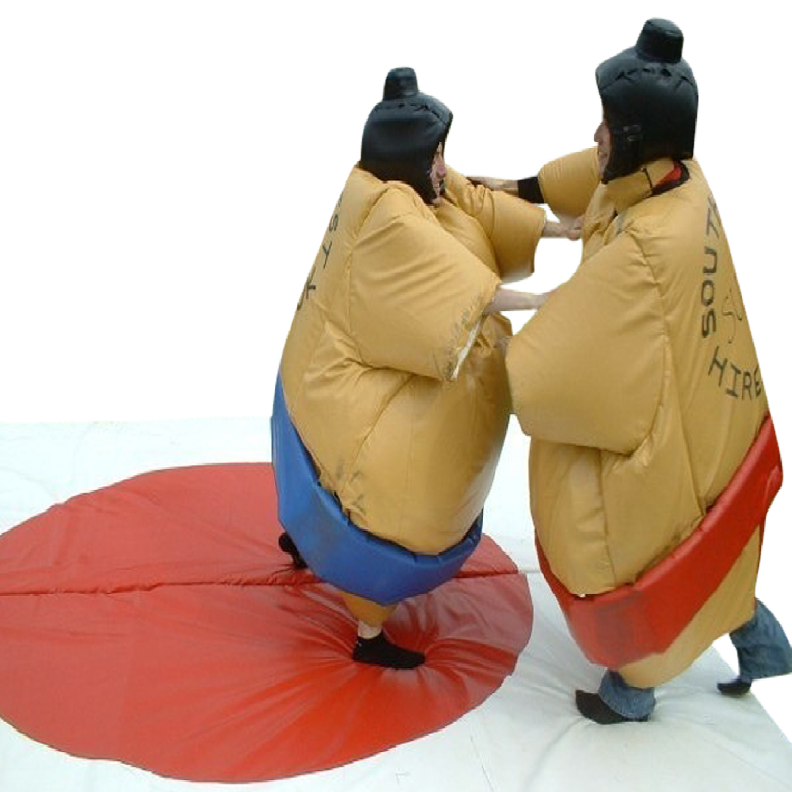 Bbss 004 2x Childrens Sumo Suits Random Belt Colours Bouncy