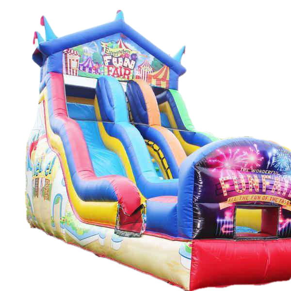 Fun Fair Inflatable Slide - Bouncy Castle Hire, soft play hire ...